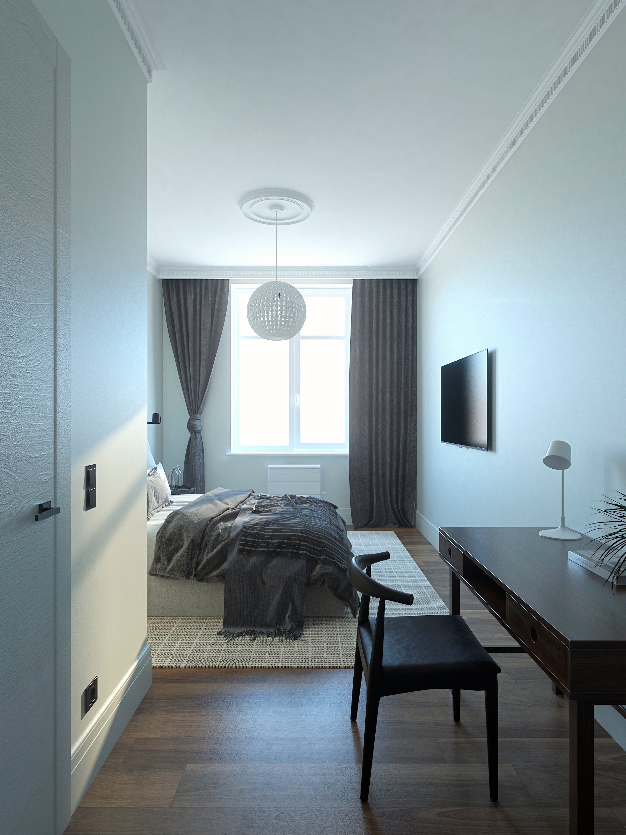 Однокомнатная квартира г. Геленджик. Дизайн интерьера в Пскове и Великом Новгороде