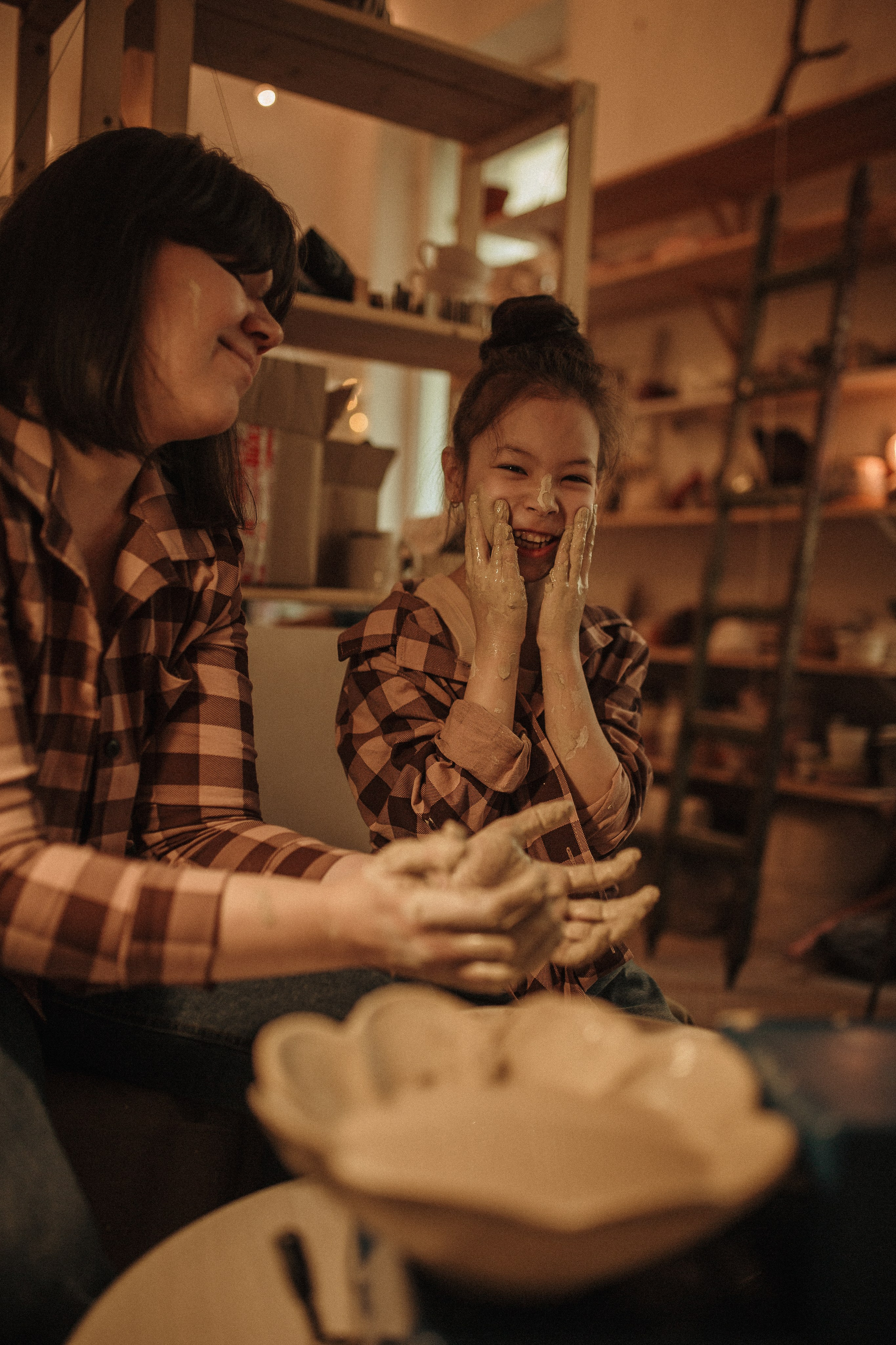 Дина & София гончарная. Семейный и Свадебный фотограф в Санкт-Петербурге Плохая Екатерина