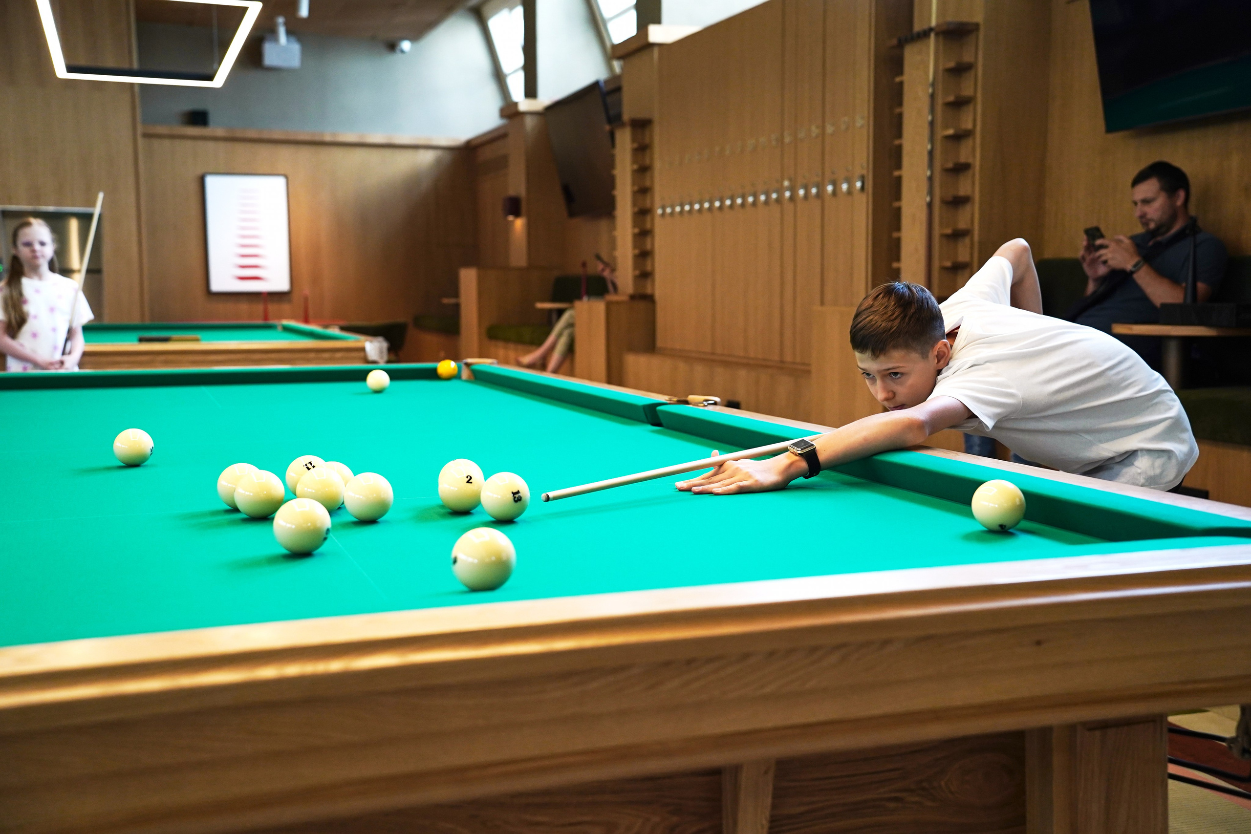 Бильярд Родина. Фотограф