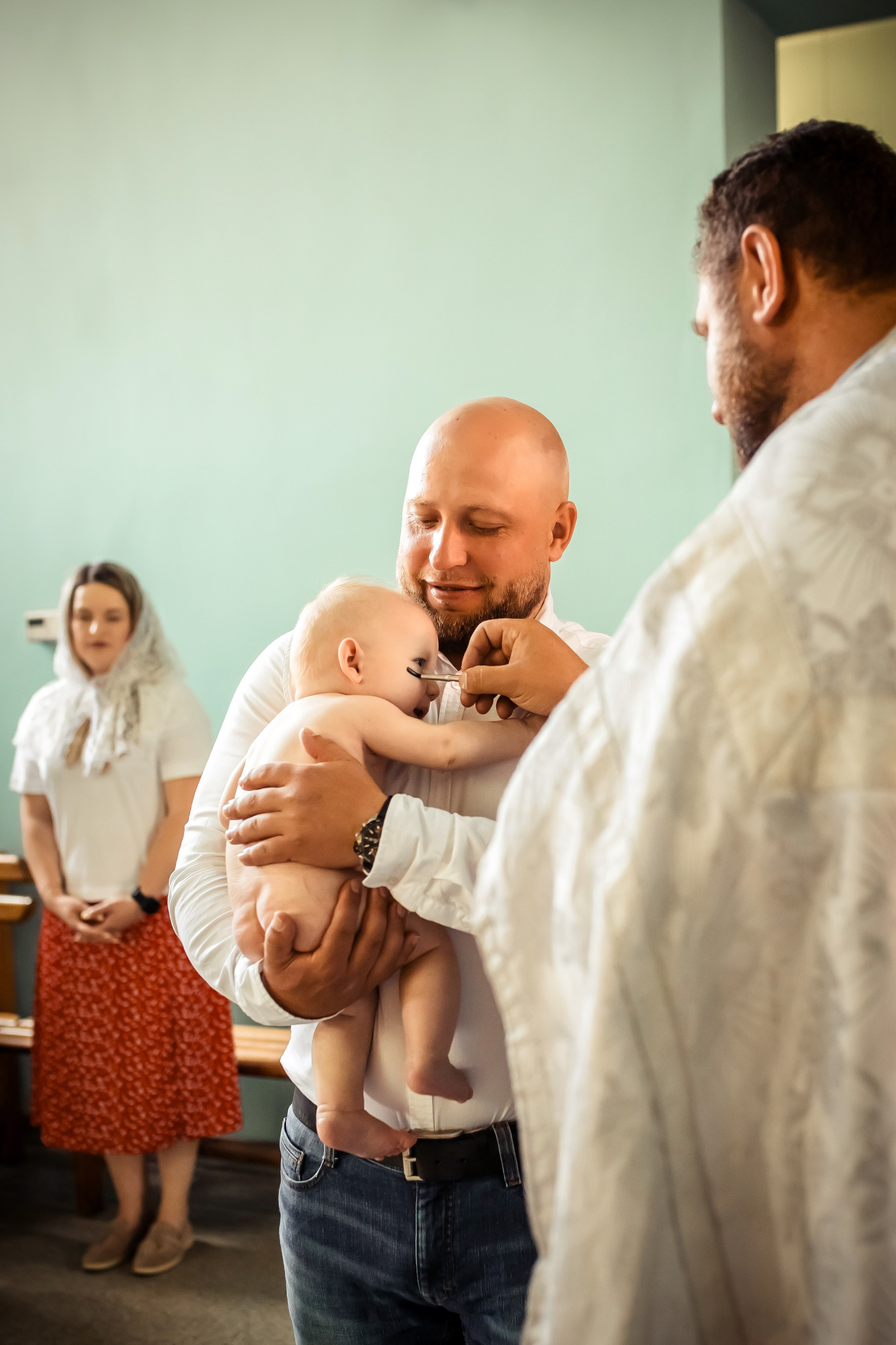 Крещение Милании и Эмилии