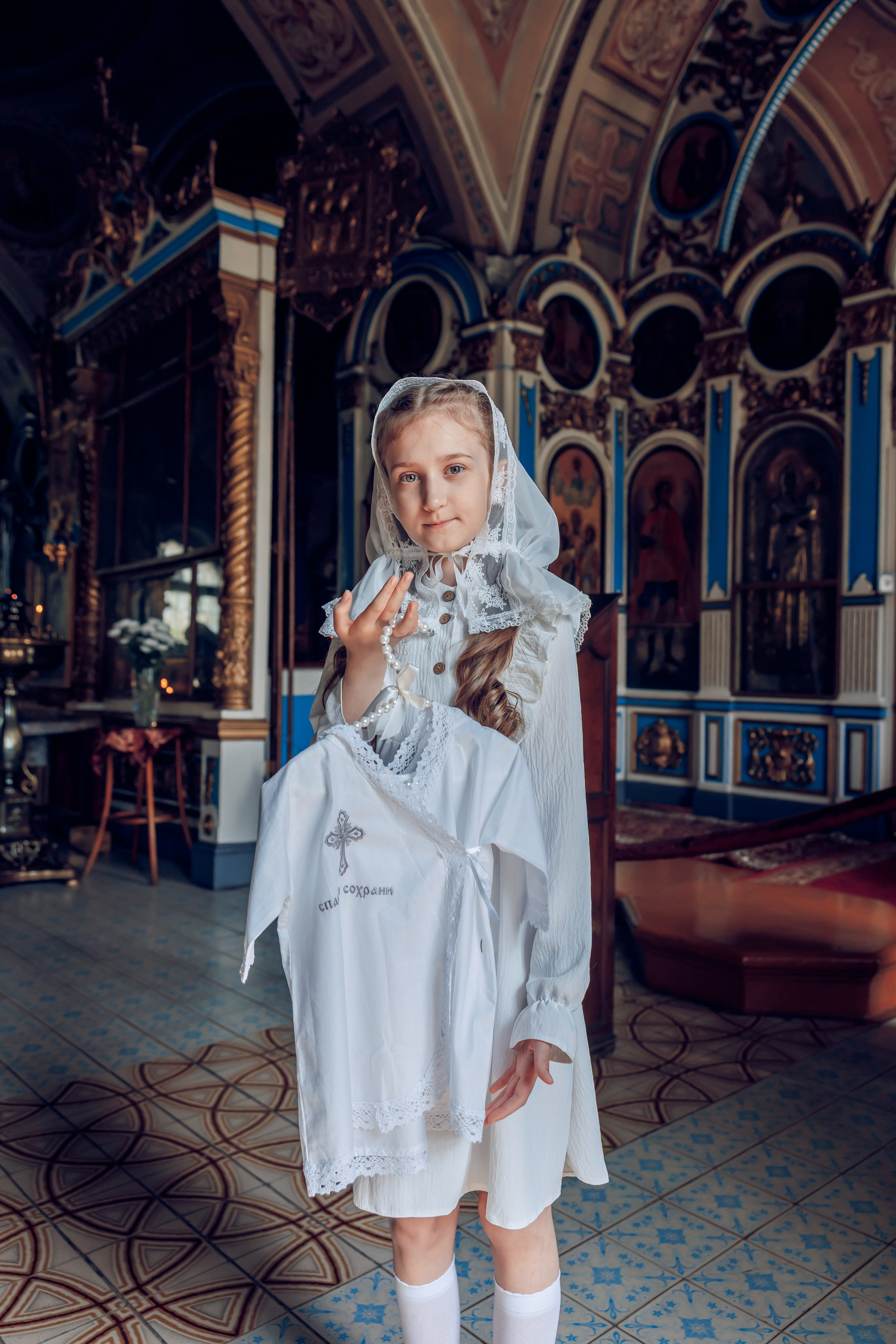 Крещение в Храме Николая чудотворца г. Домодедово. Профессиональный фотограф в Москве и Мо Мария Шантарёва