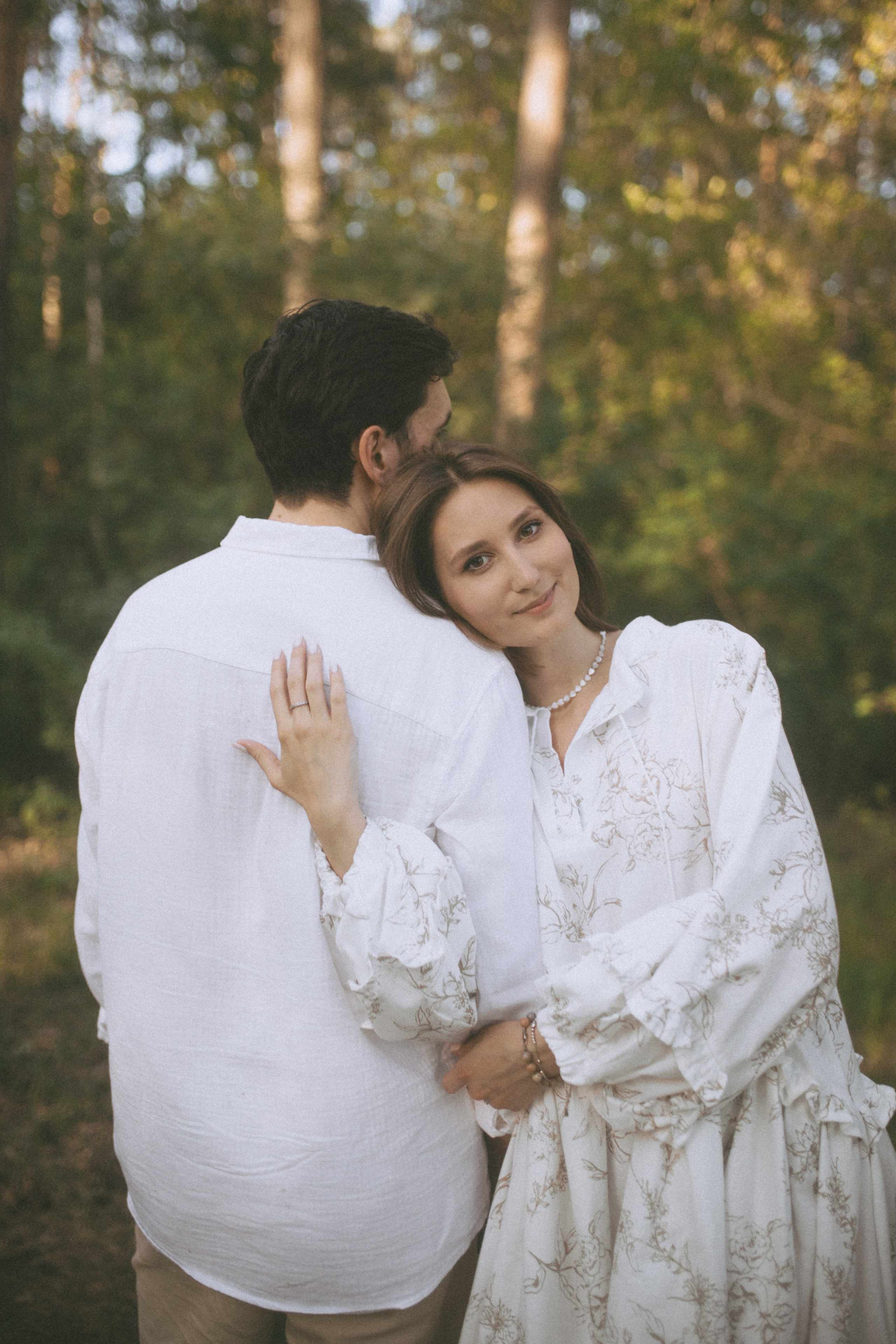 Фаниль и Вероника в лесу. Свадебный фотограф Казань