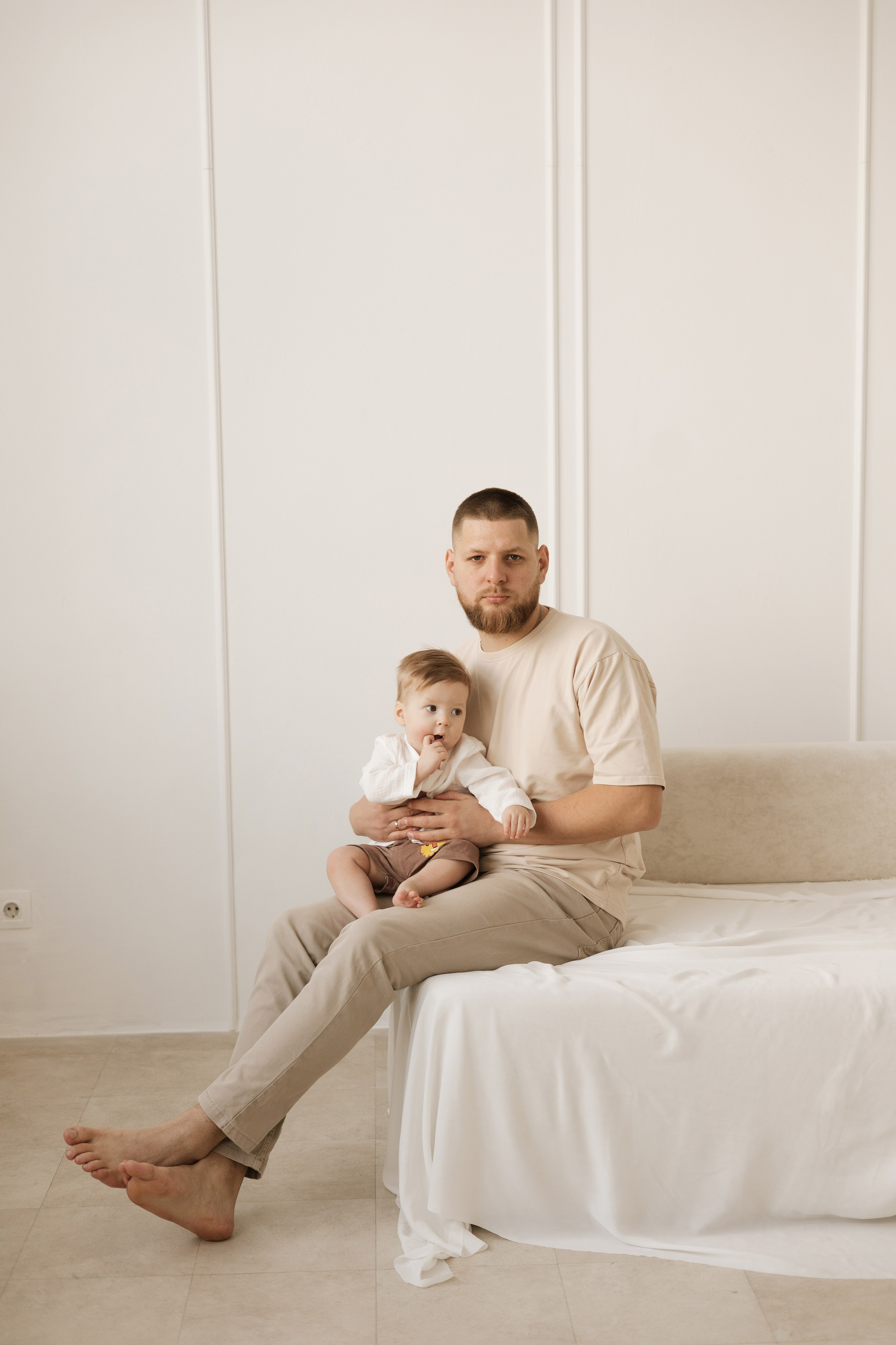 Арсений с мамой и папой. Фотограф в Кемерово Миллер Анна