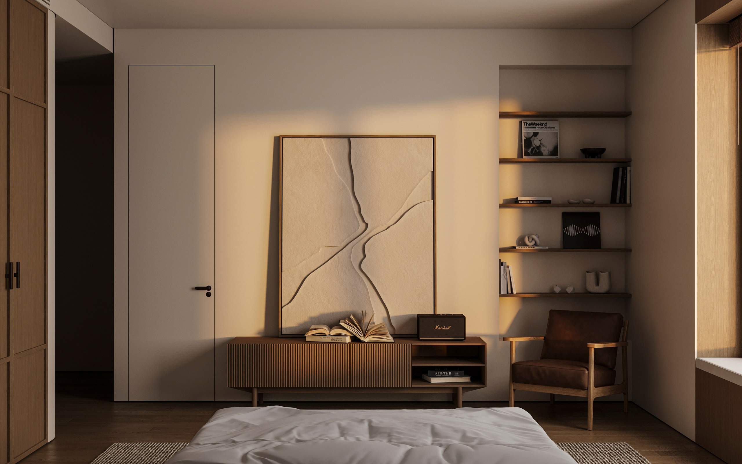 JAPANDI HAVEN | CONCEPTUAL PROJECT. Interior Visualization by Valerie Stetyukevich