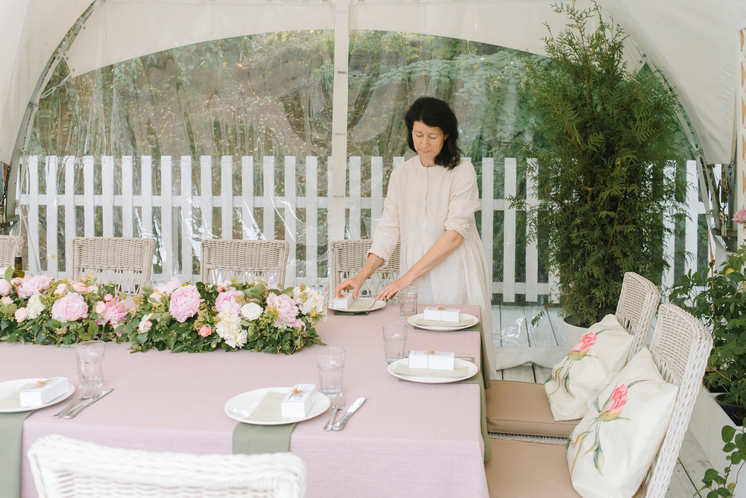 Ресторан Причал. Оформление свадеб, декор свадеб Вера Маркова, Москва