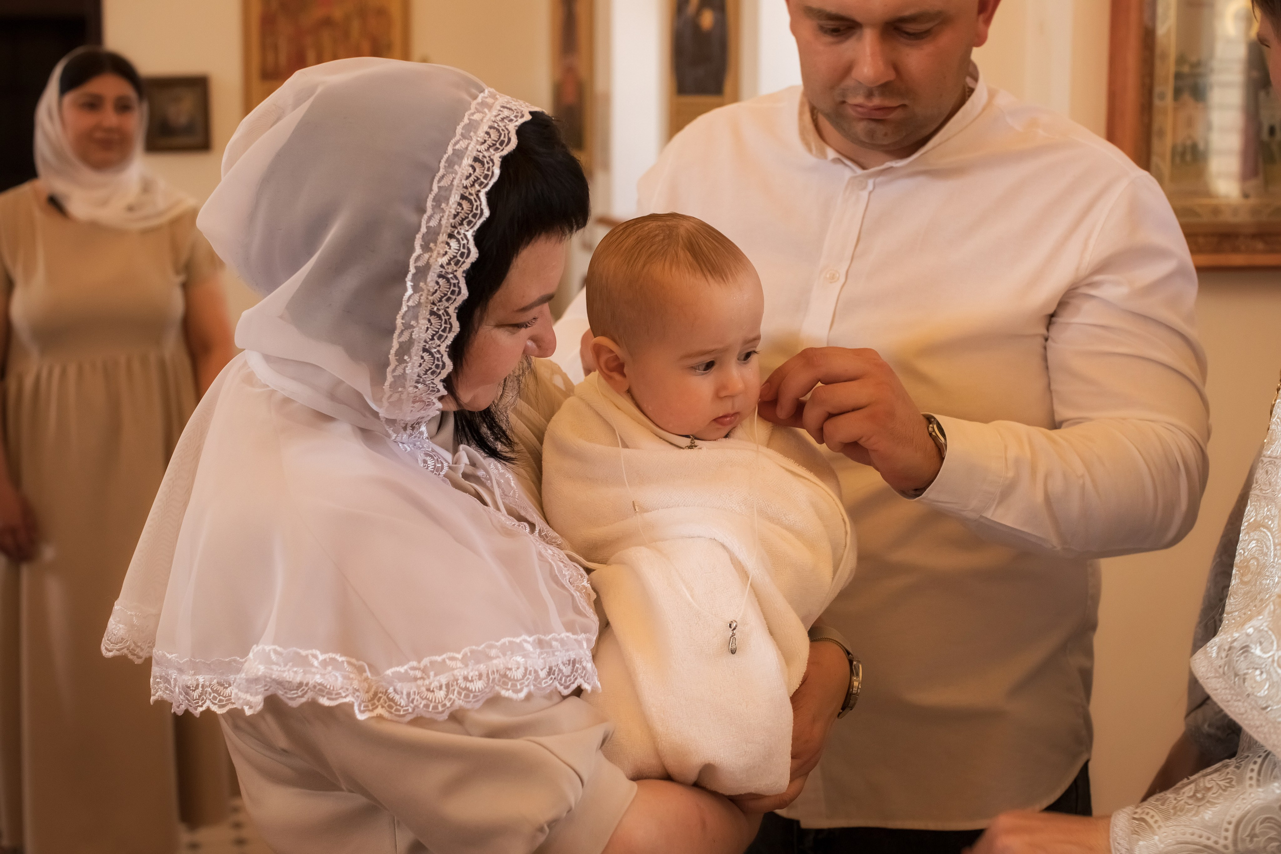 Таинство Крещения Мирона. Семейный и детский фотограф в Саратове Полина Коткина