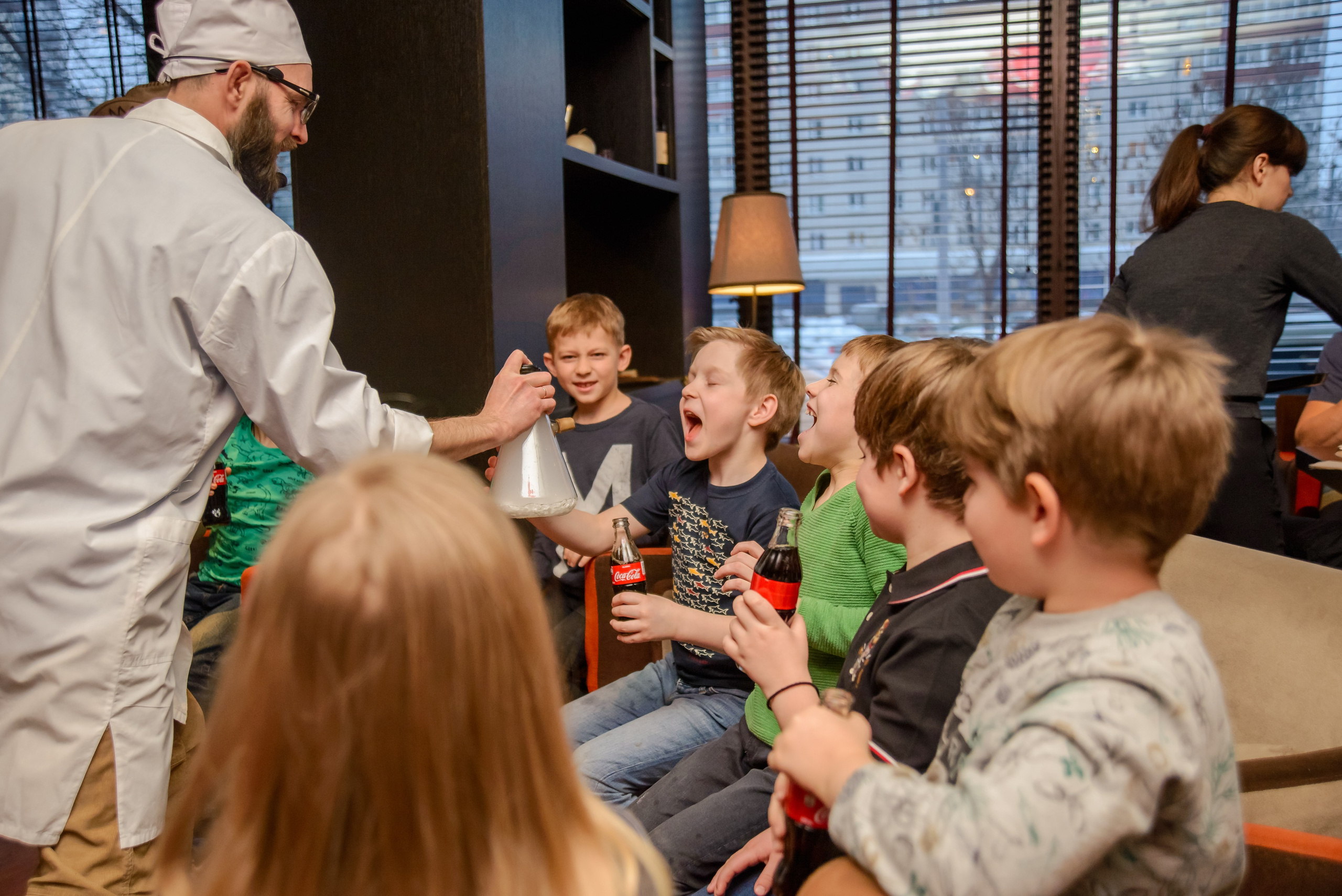 Детский день рождения в ресторане