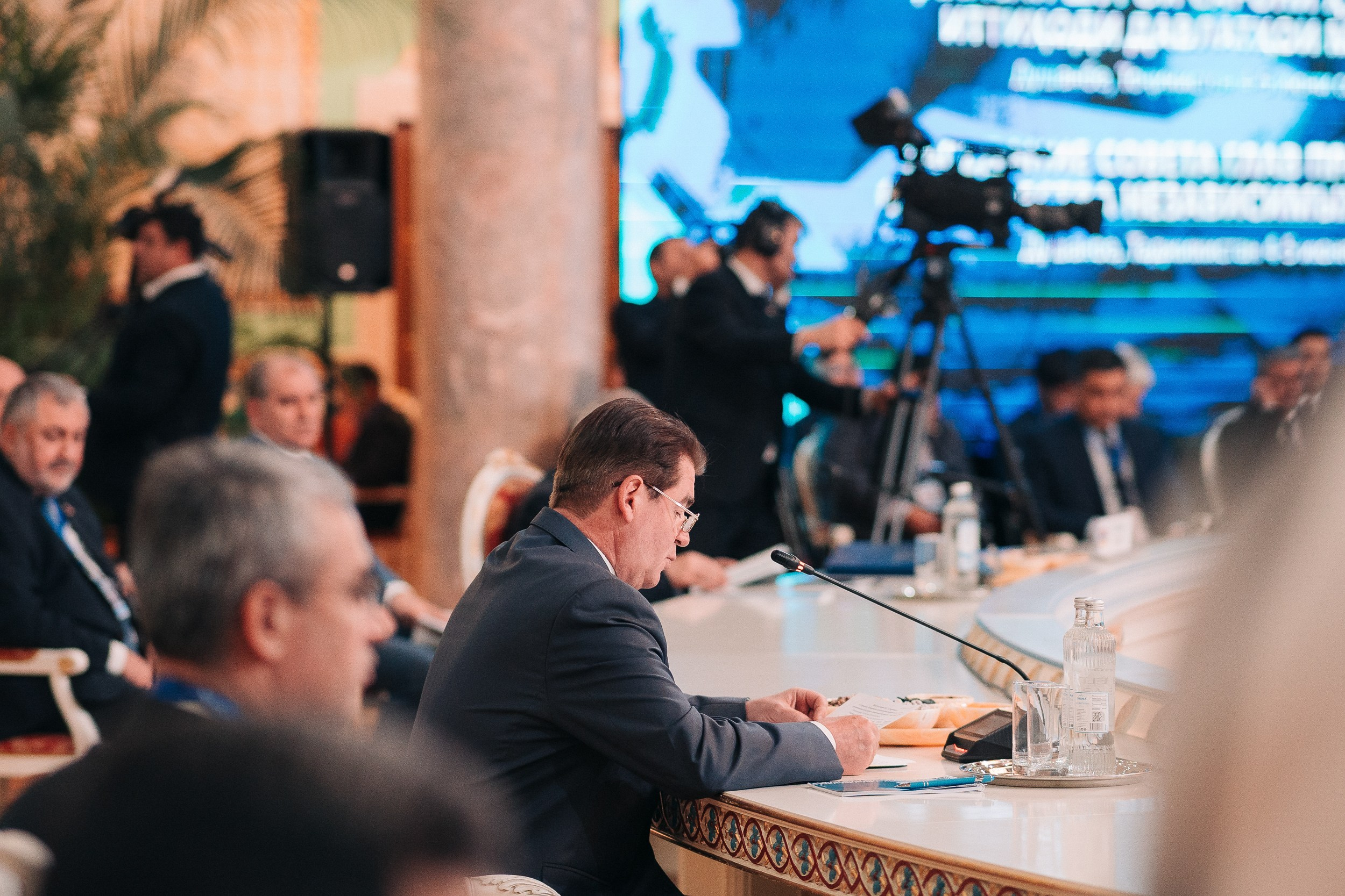 Заседание Совета Глав Правительств СНГ. Портретный и Репортажный Фотограф Москва