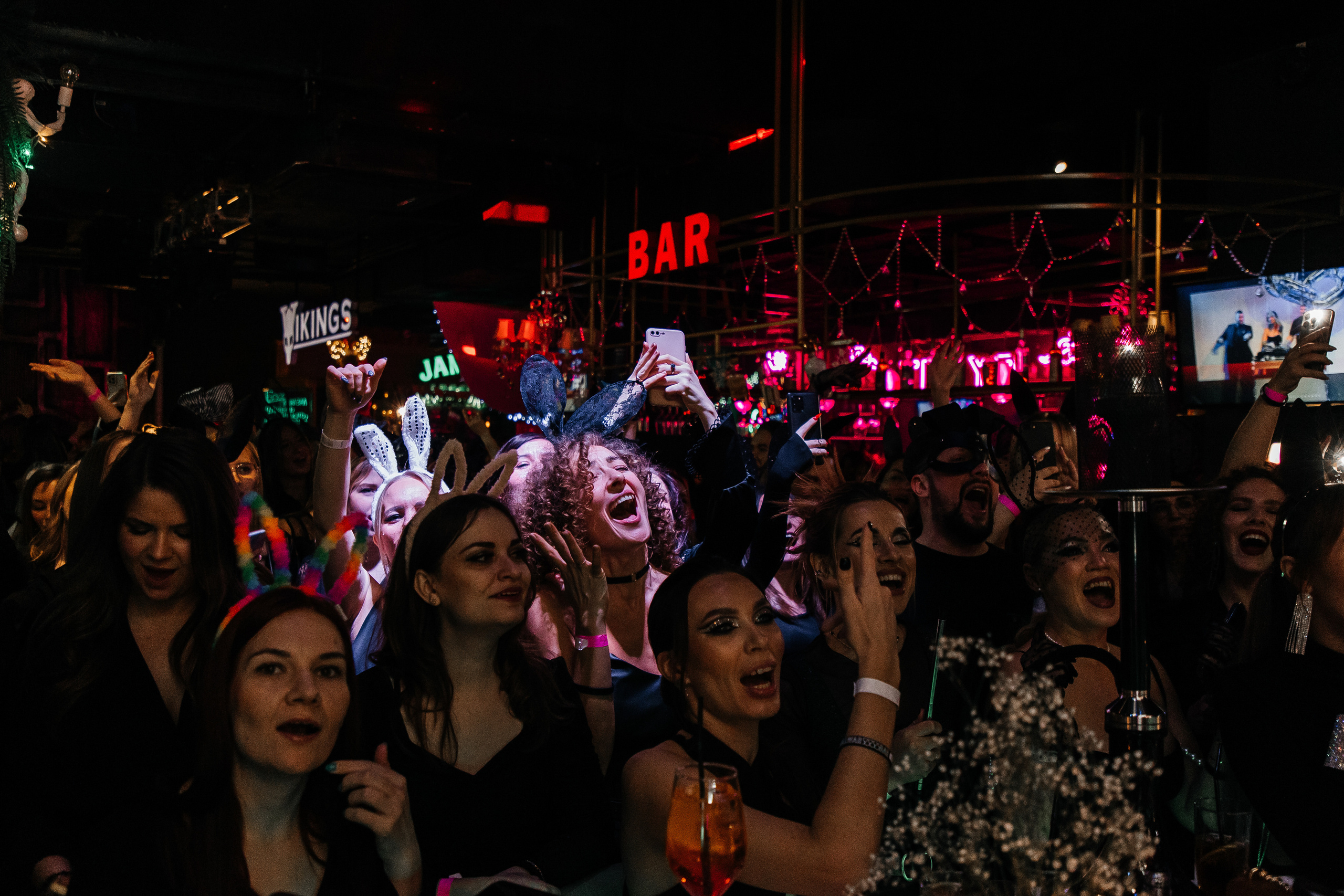 Новогодний корпоратив блогеров Тюмени БЛОГЕРАТИВ. Фотограф Денис Лесковский (Тюмень)
