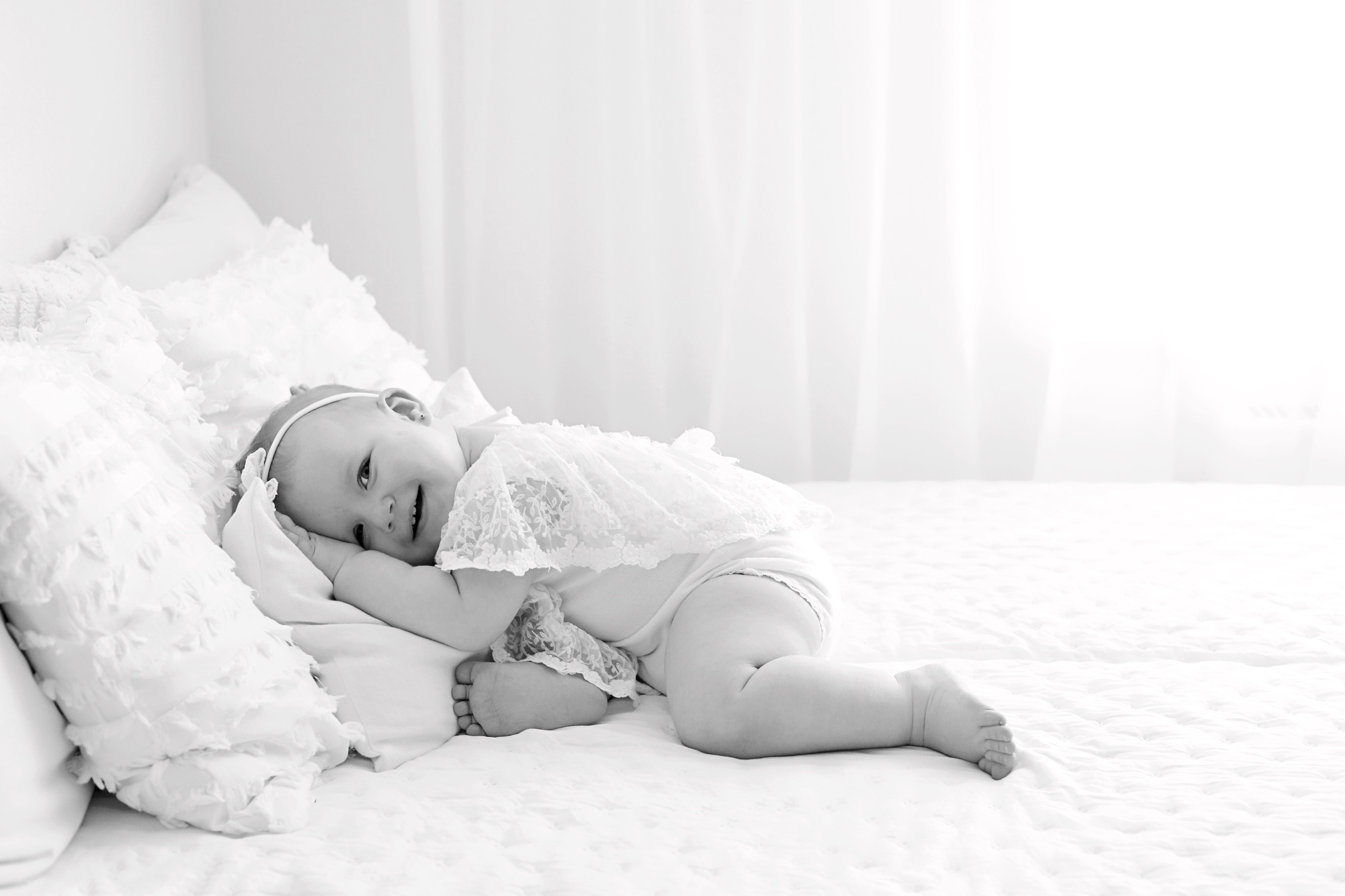 Алене 1 годик. Фотограф новорожденных Москва. Ньюборн фотограф Москва