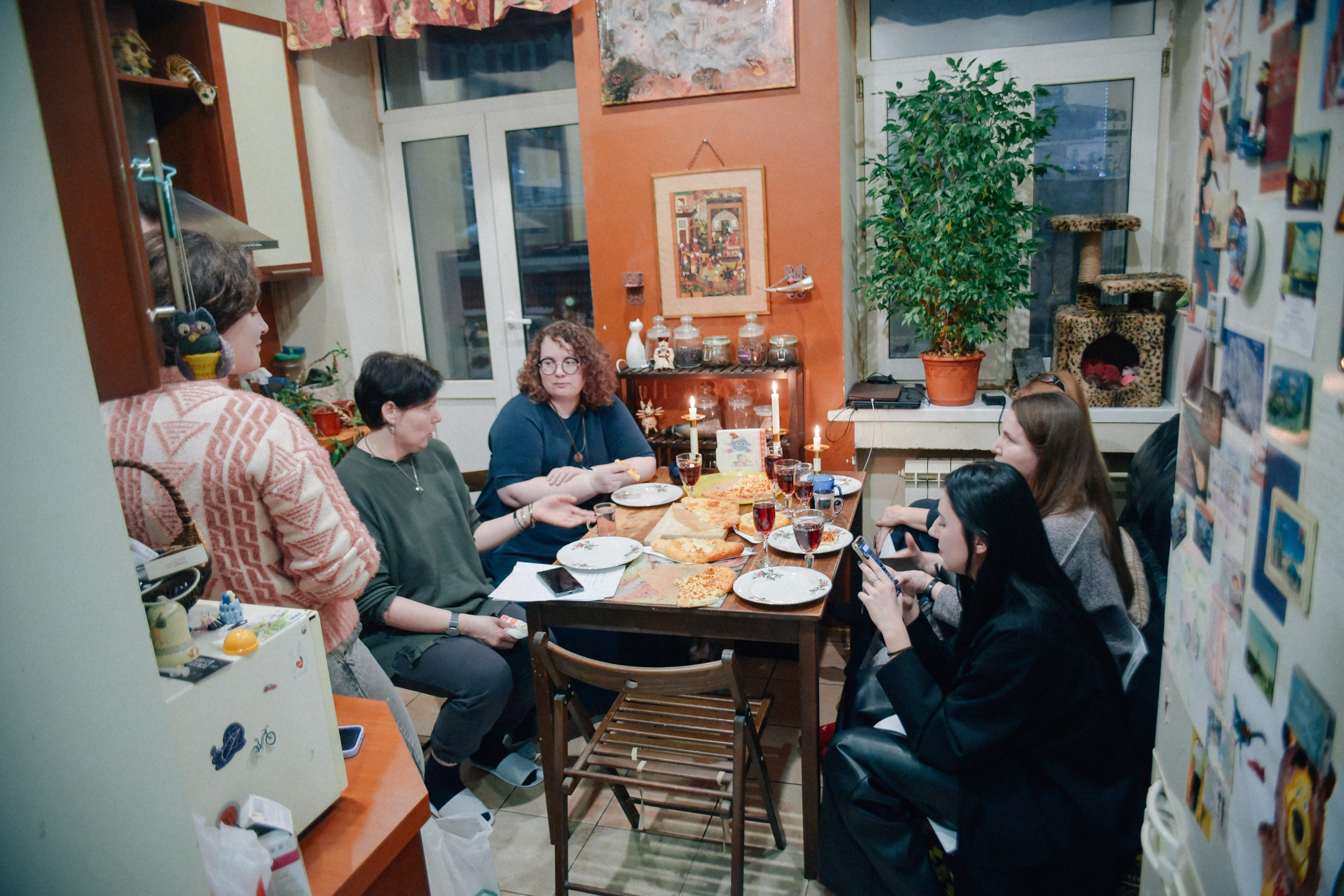 Квартирник Грузинская вечеринка. Фотограф Лола Волна, город Москва