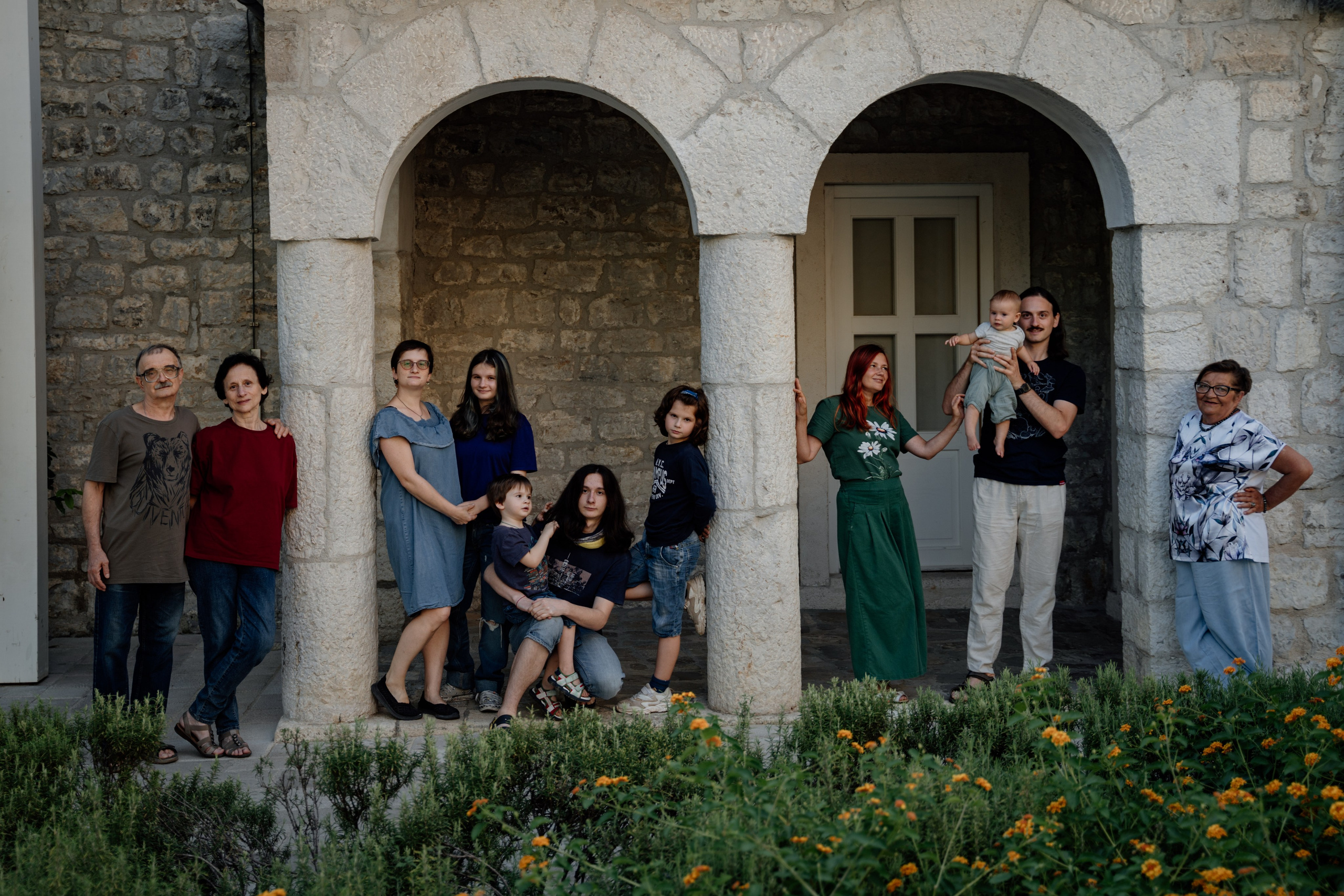Big family. Photographer in Montenegro | Фотограф в Черногории
