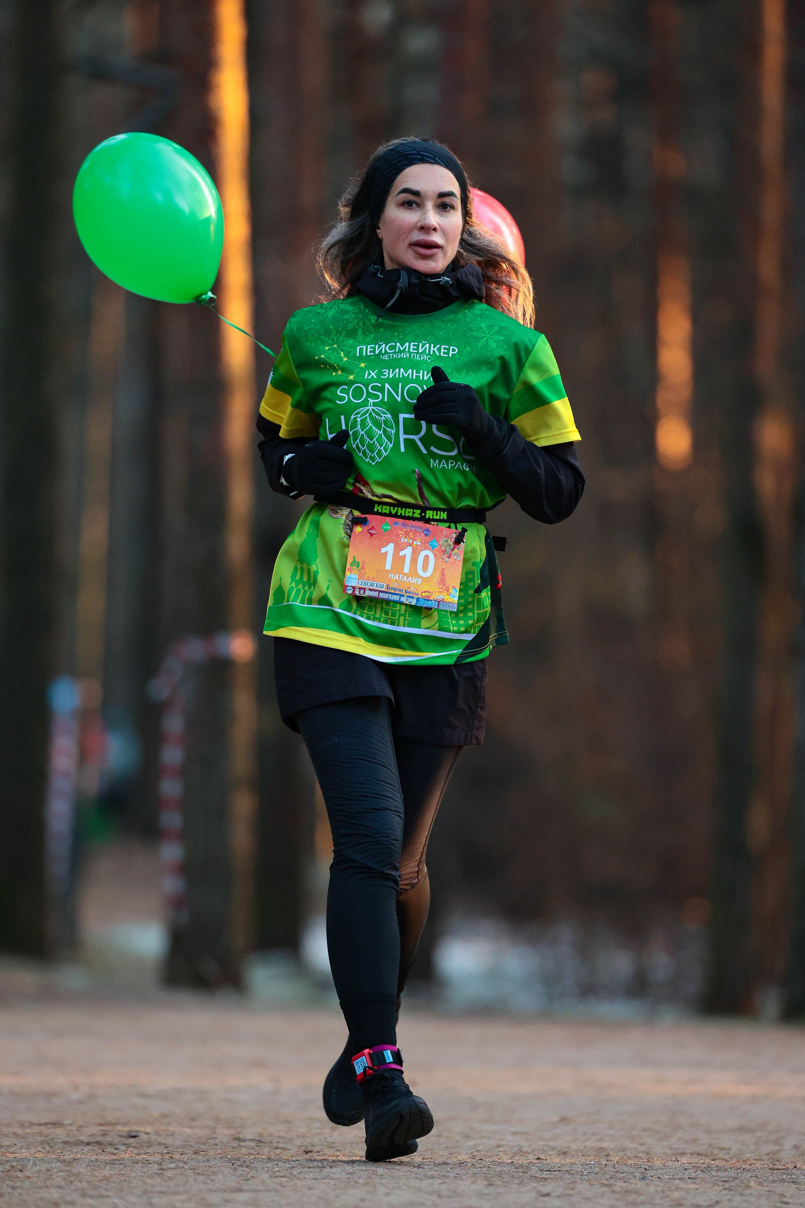 Новогодний марафон «Sosnovka Horse» 2025. Спортивный фотограф в Санкт-Петербурге Илья Vacool