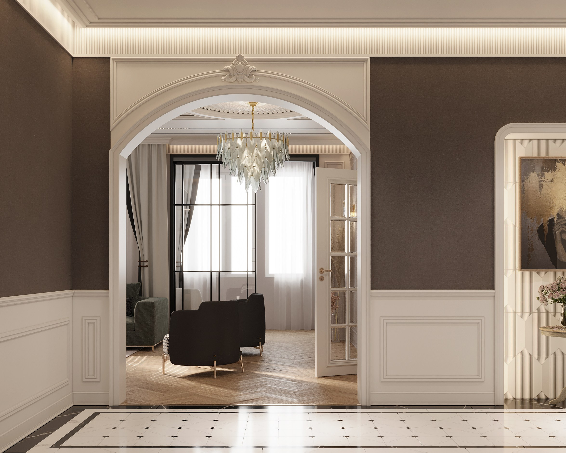 ЖК «REMIZOVKA», 153 м². Room Design Studio