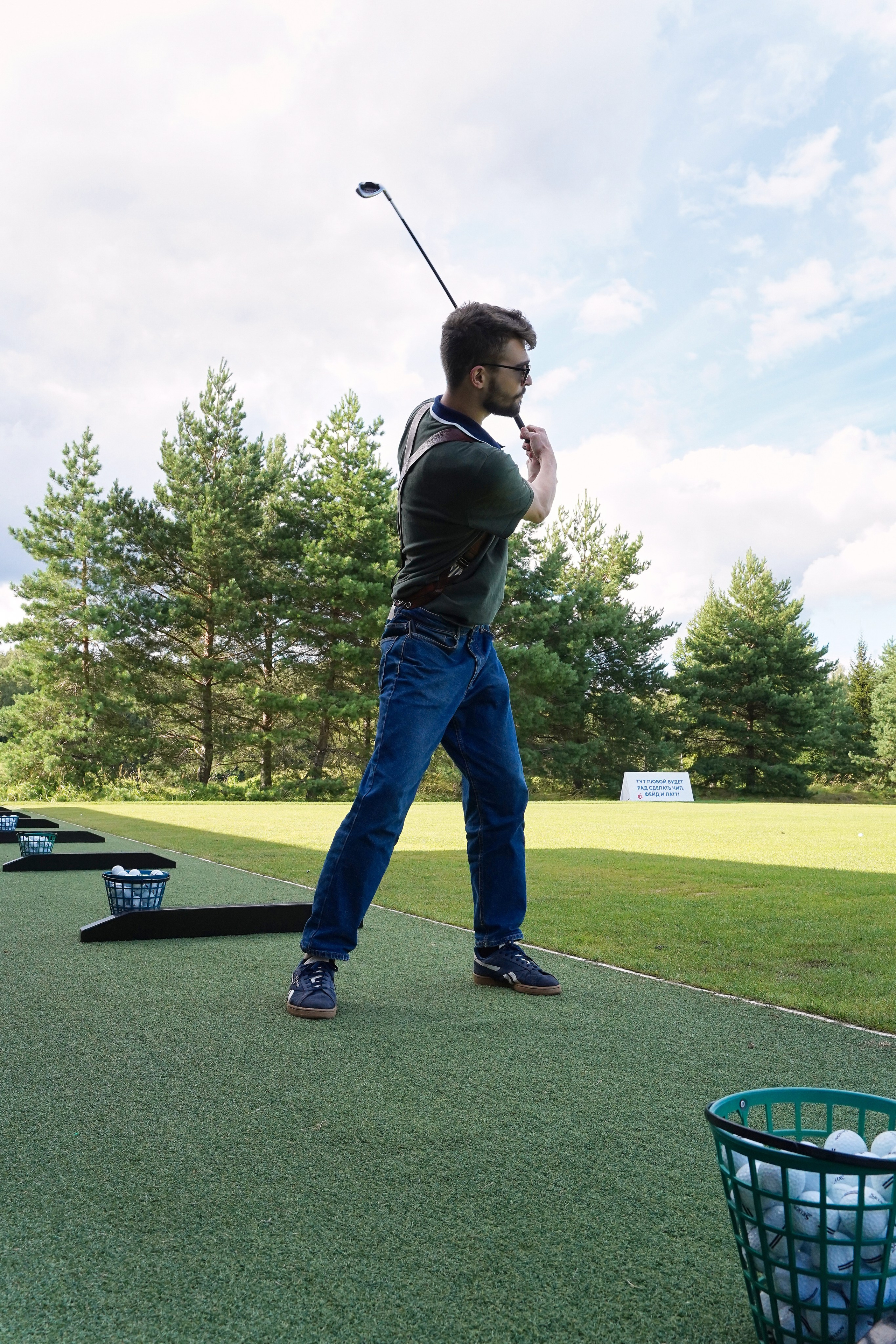 Гольф Пестово X OLIMBET. Фотограф
