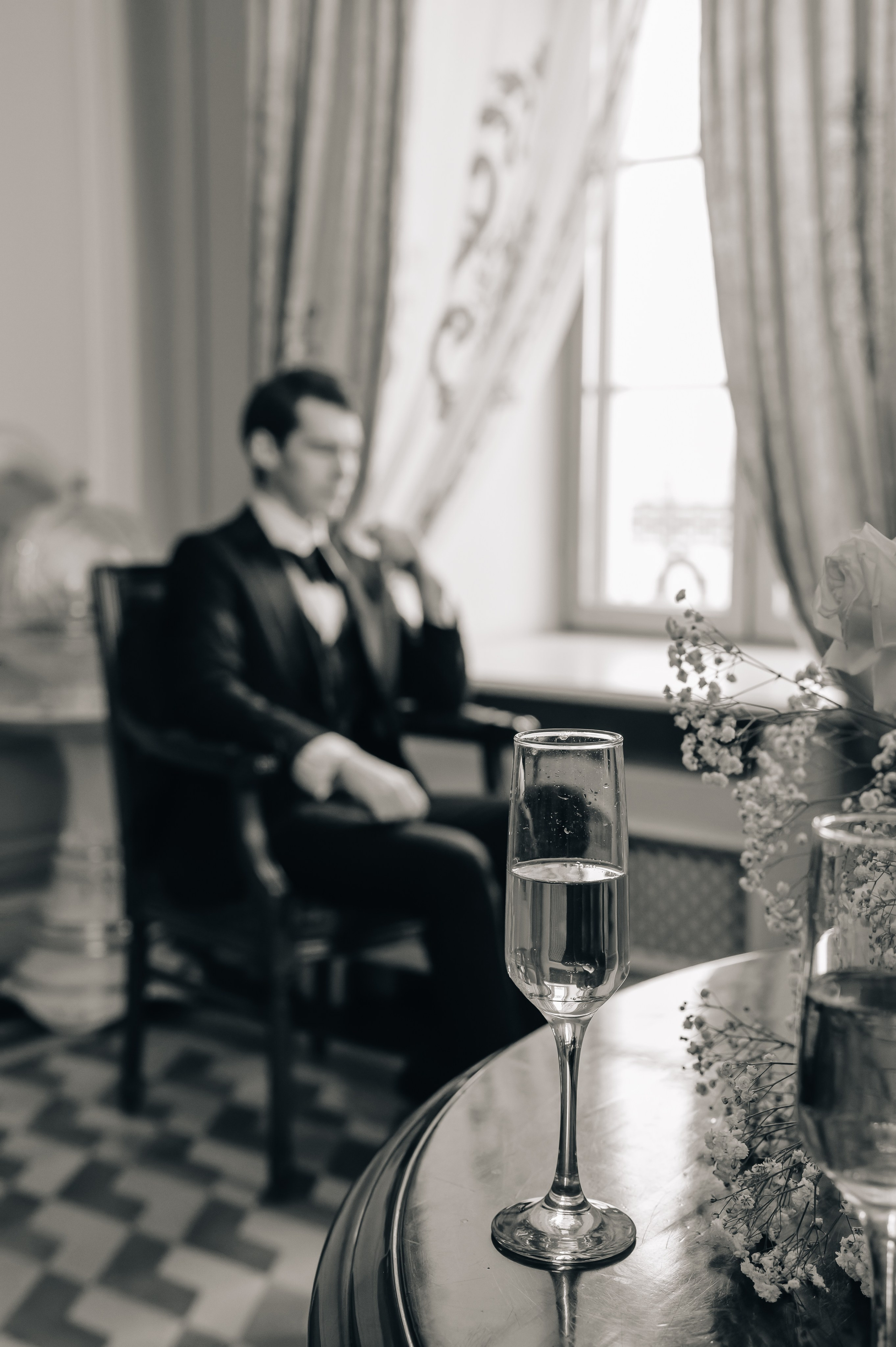 Свадебная фотосессия в отеле. Портретный фотограф Москва Светлана Кашура