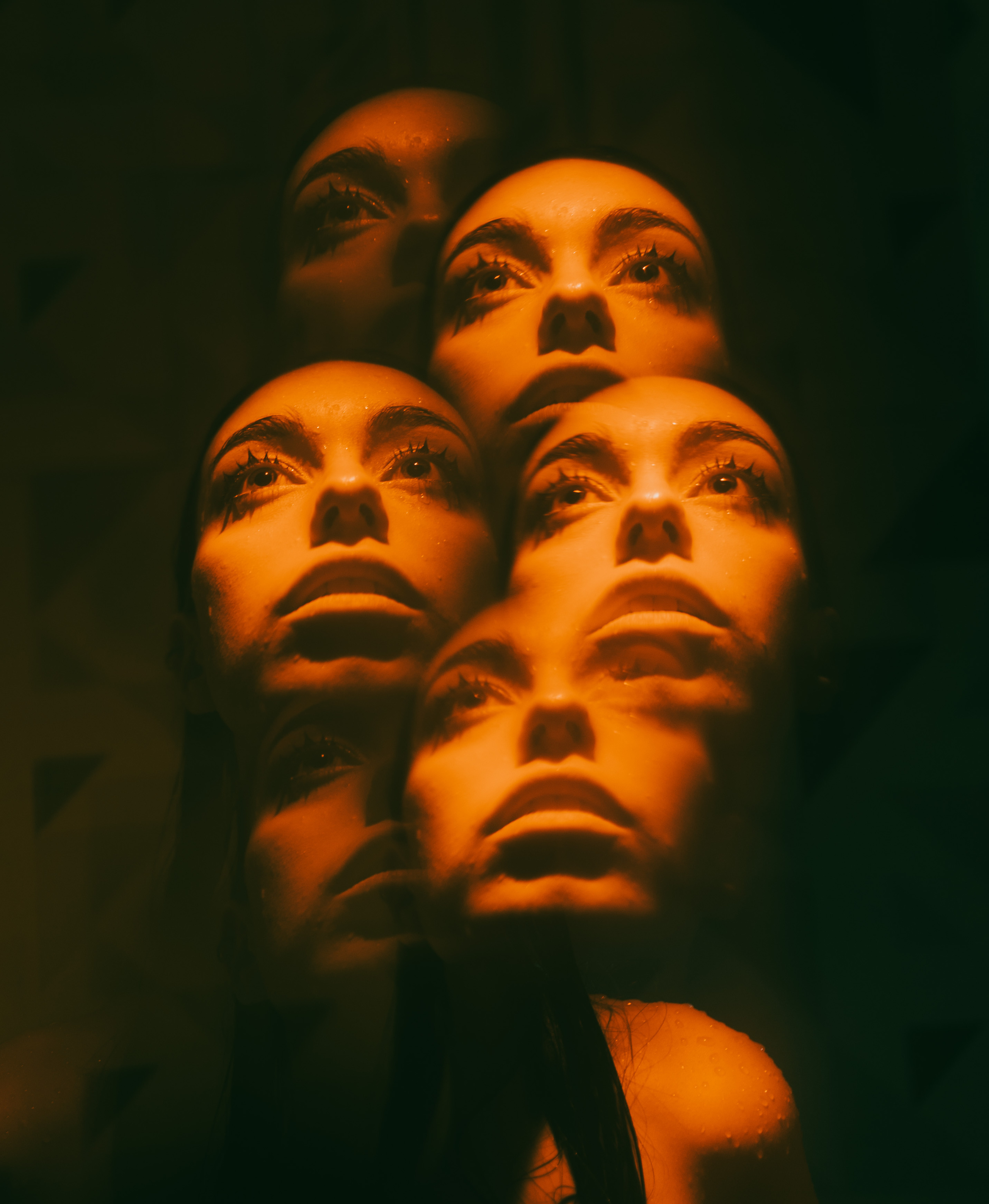 Faces in the night. Metelevphoto