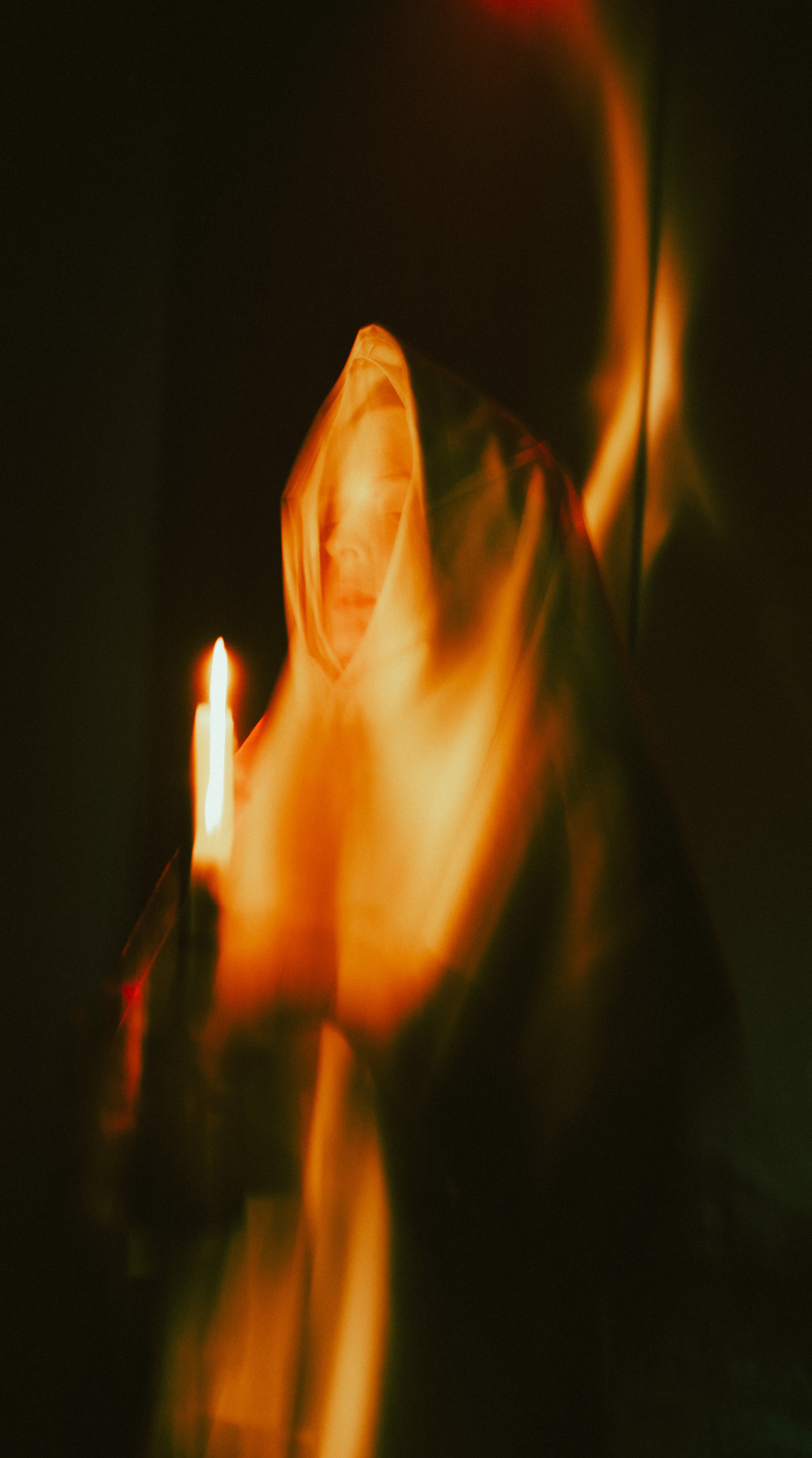 Faces in the night. Metelevphoto