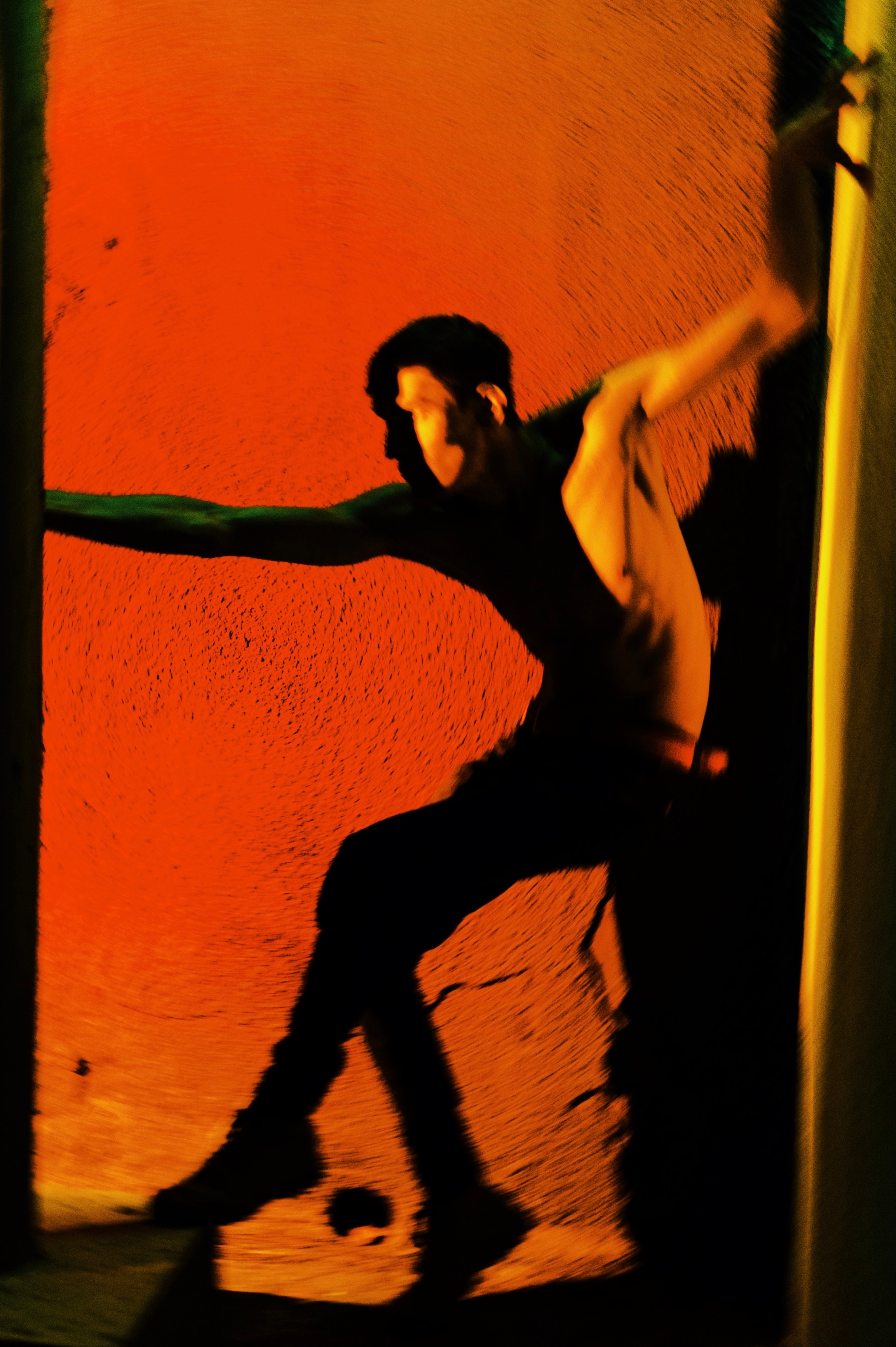 Faces in the night. Metelevphoto