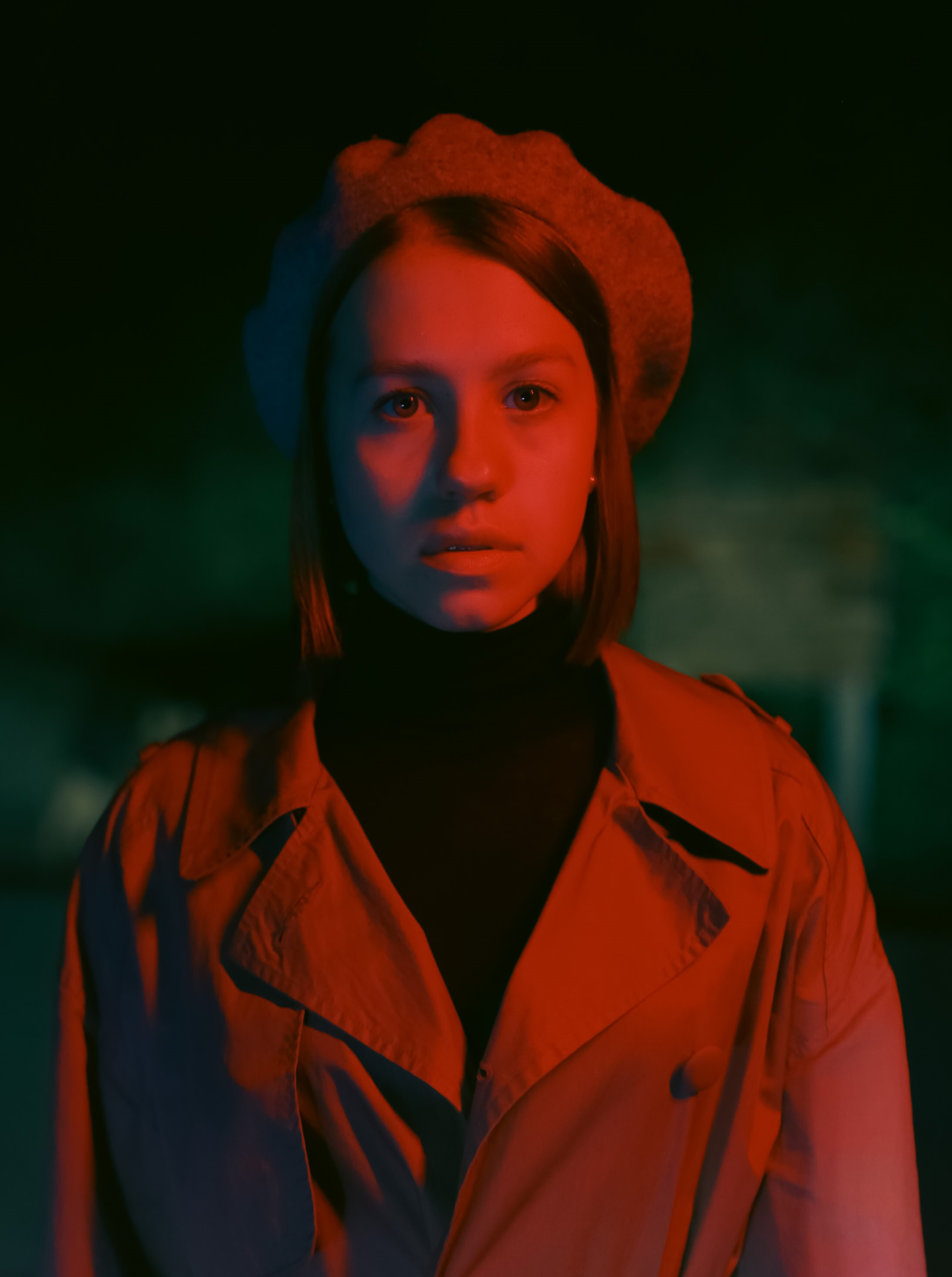 Faces in the night. Metelevphoto