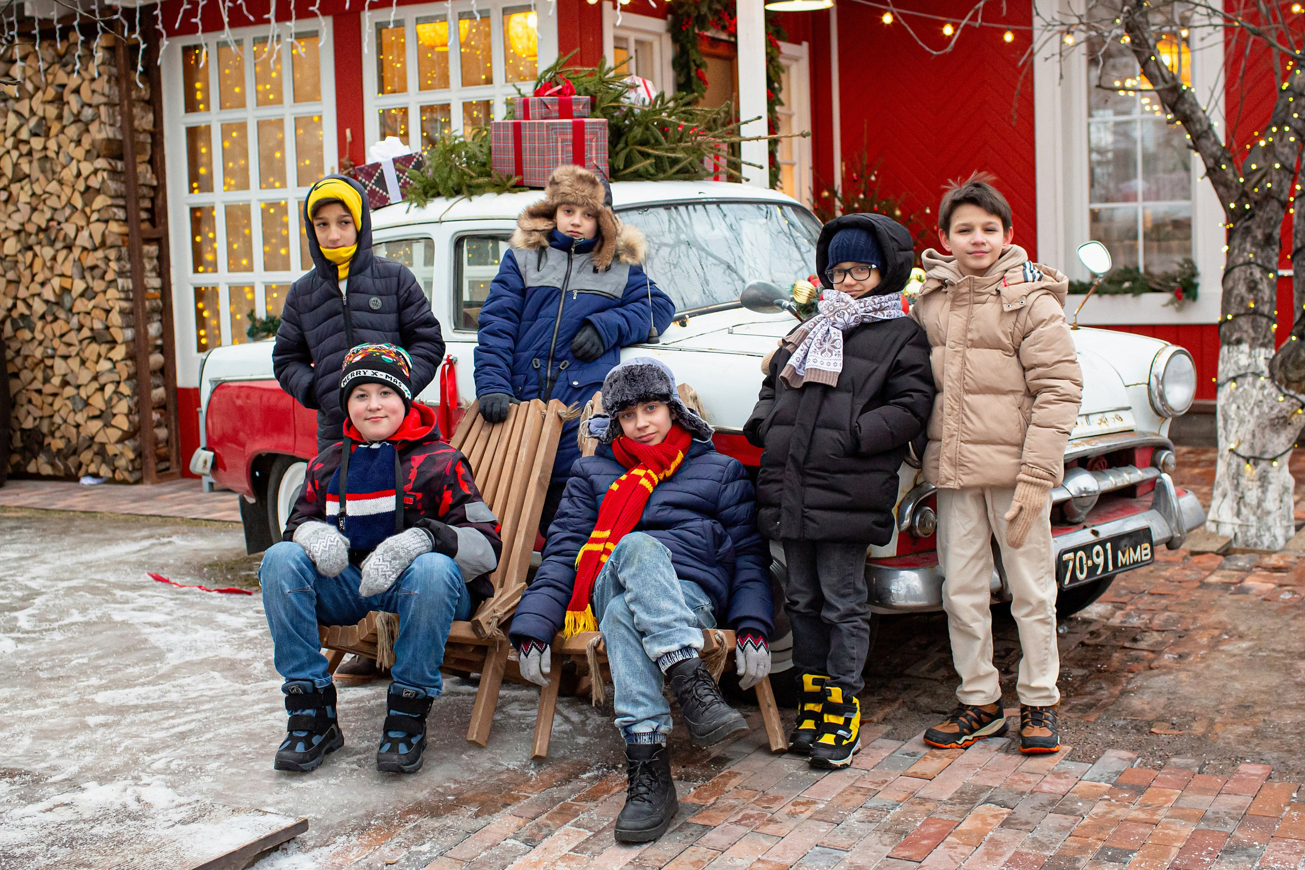 Зима. Начальная школа. Свадебный, семейный, детский фотограф в Санкт-Петербурге
