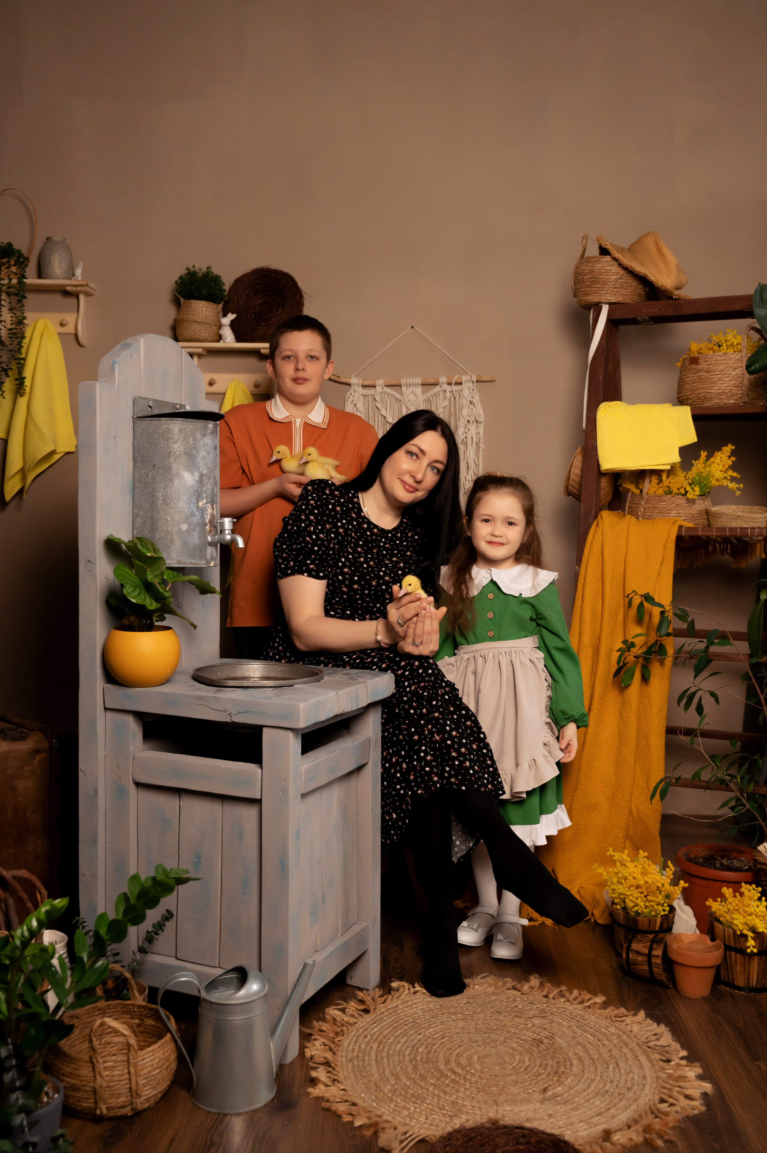 Купание утят. Елена Задорина