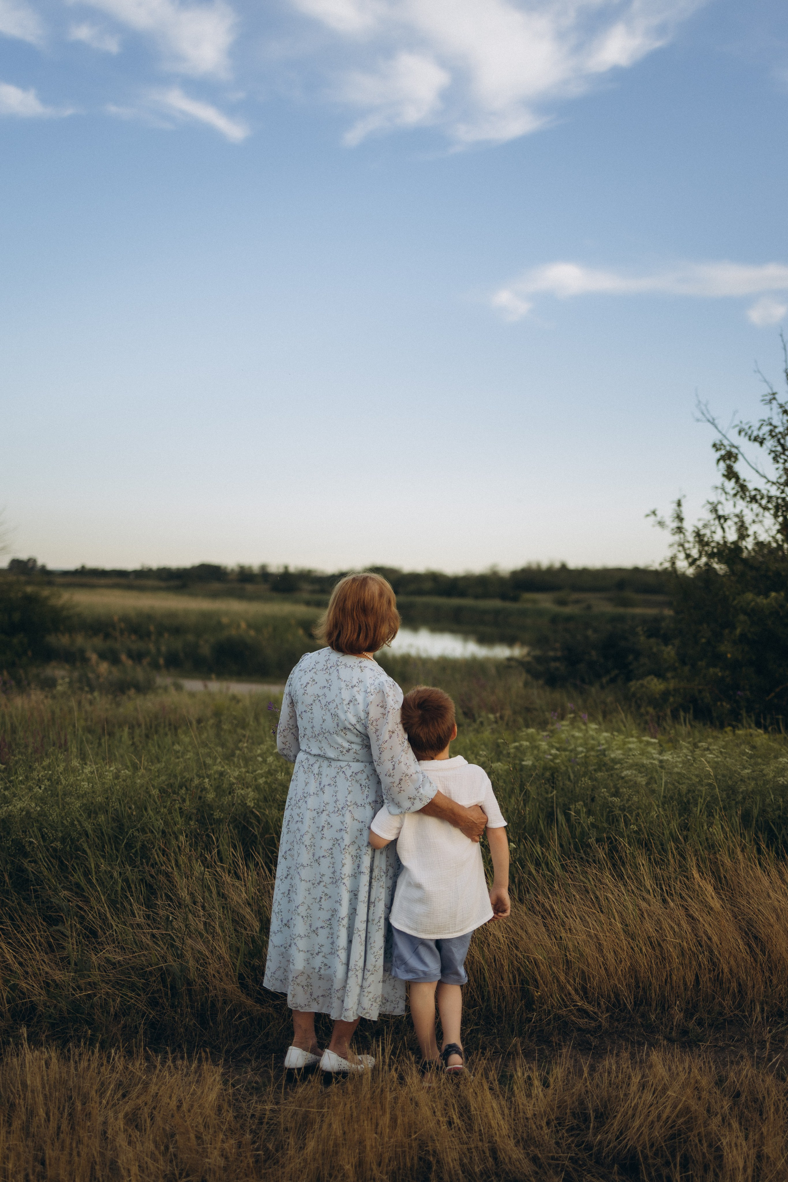 Бабушка и правнук (24.06.2025) ст. Староминская (Краснодарский кр.). Надежда Стар семейный и церковный фотограф в Жукове и Калужской области