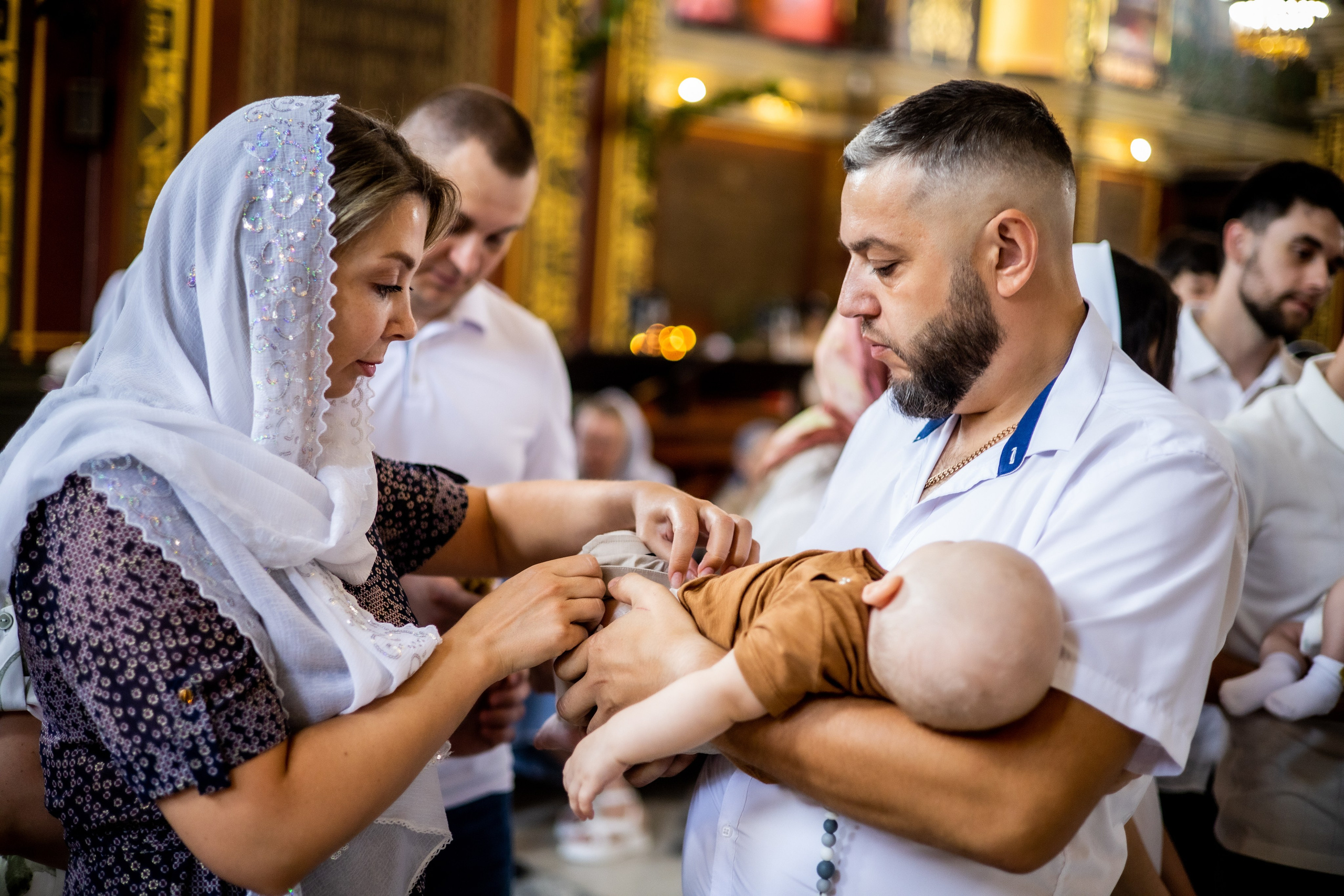 Крещение Назара. Фотограф Надежда Лукьянова