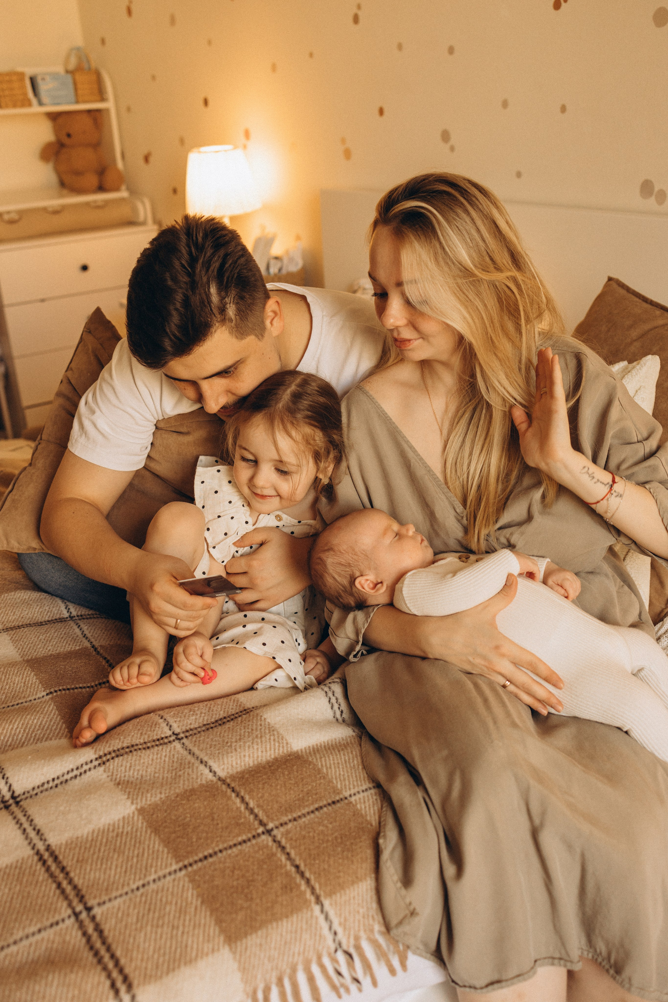 Миша, Маша, Лиза и Костя. Семейный фотограф в Москве Ксения Аганина