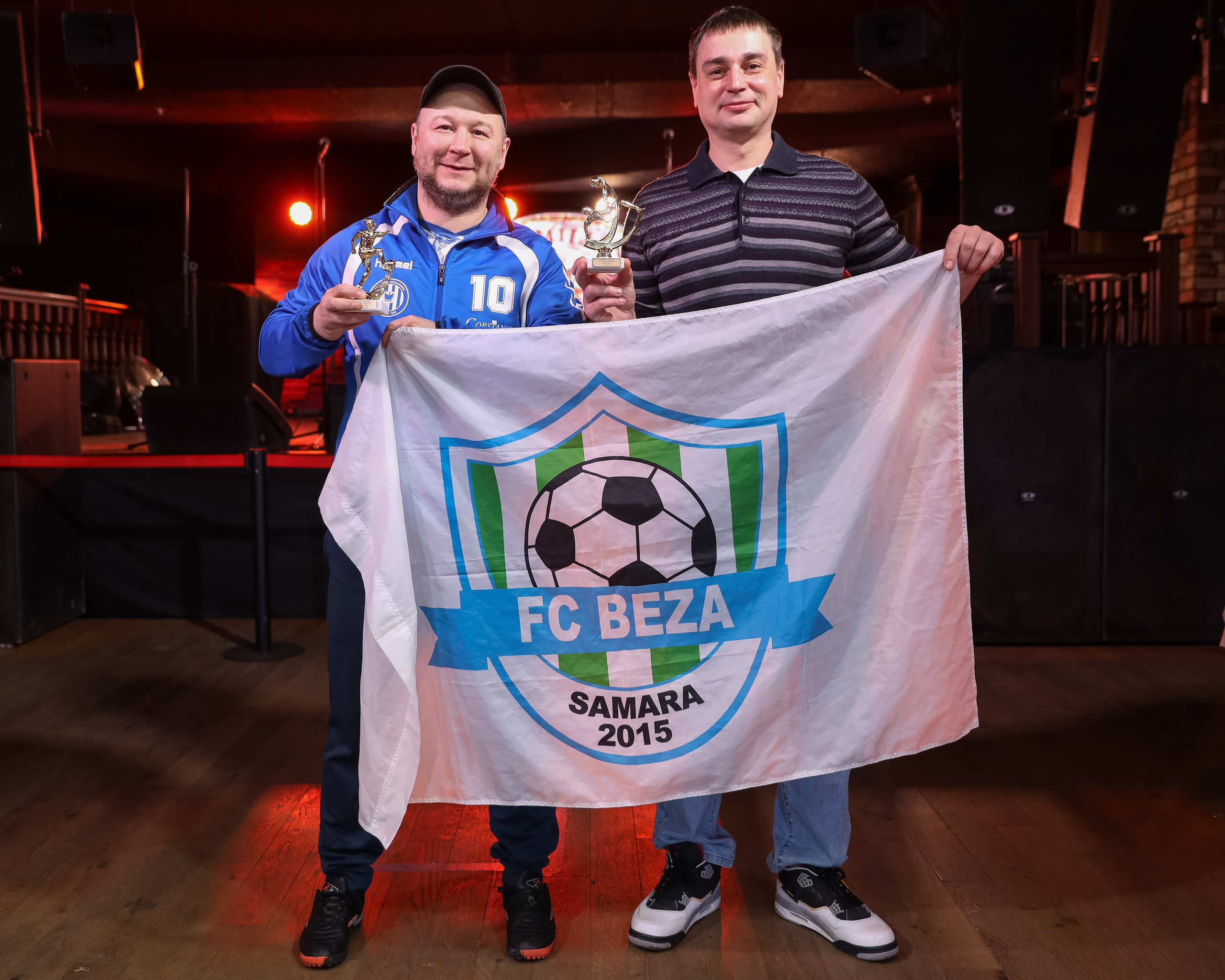 Награждение призеров и победителей СФПЛ сезон 2024. Спортивный фотограф в Самаре