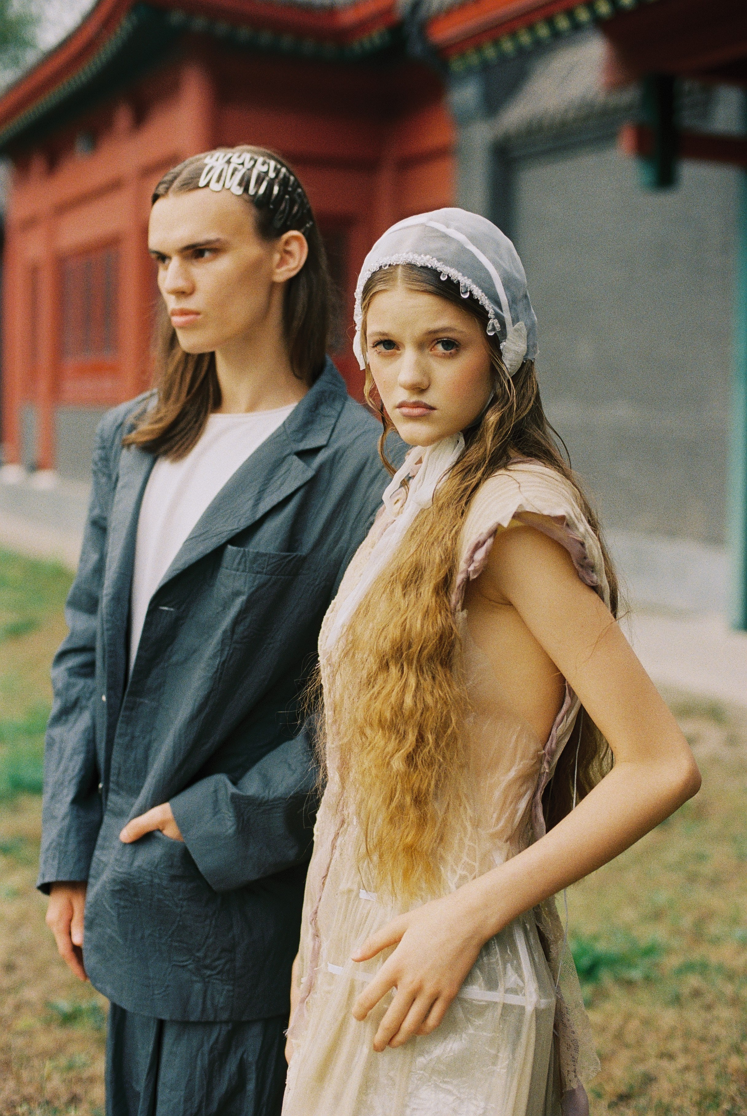 В китайском саду. Свадебный и фэшн фотограф в Москве и Санкт-Петербурге