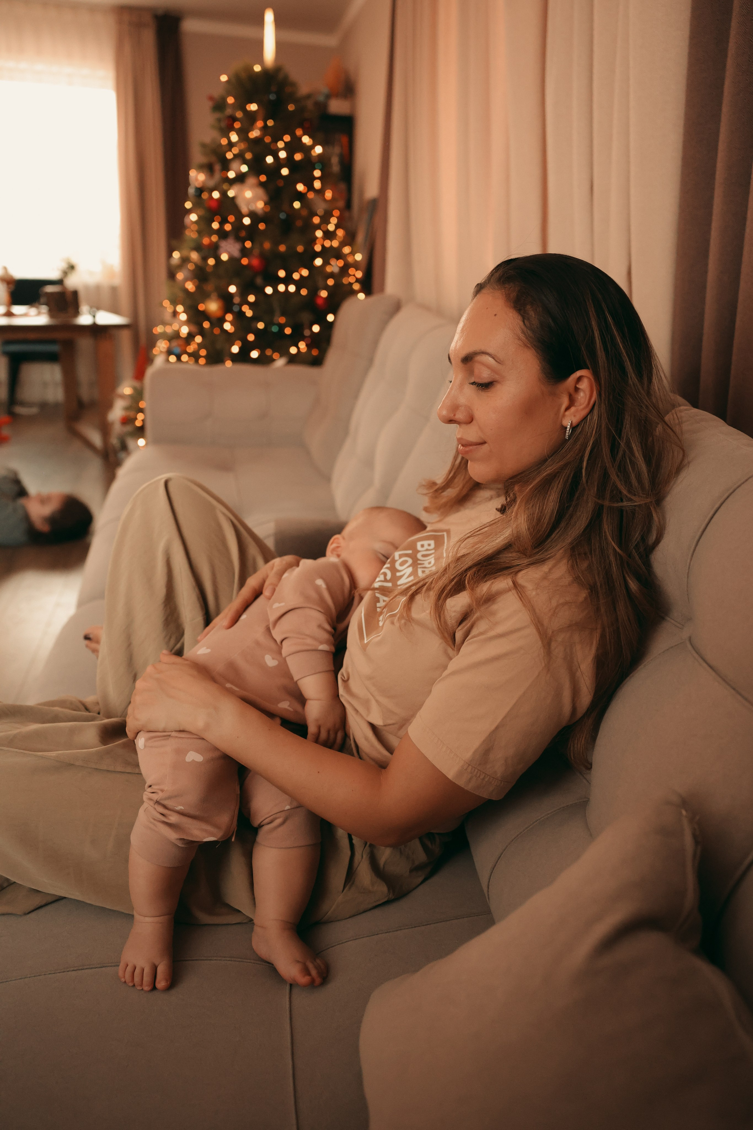 Новогоднее печенье всей семьей. Ваш семейный newborn и lifestyle фотограф в СПБ Наталья Журавлева