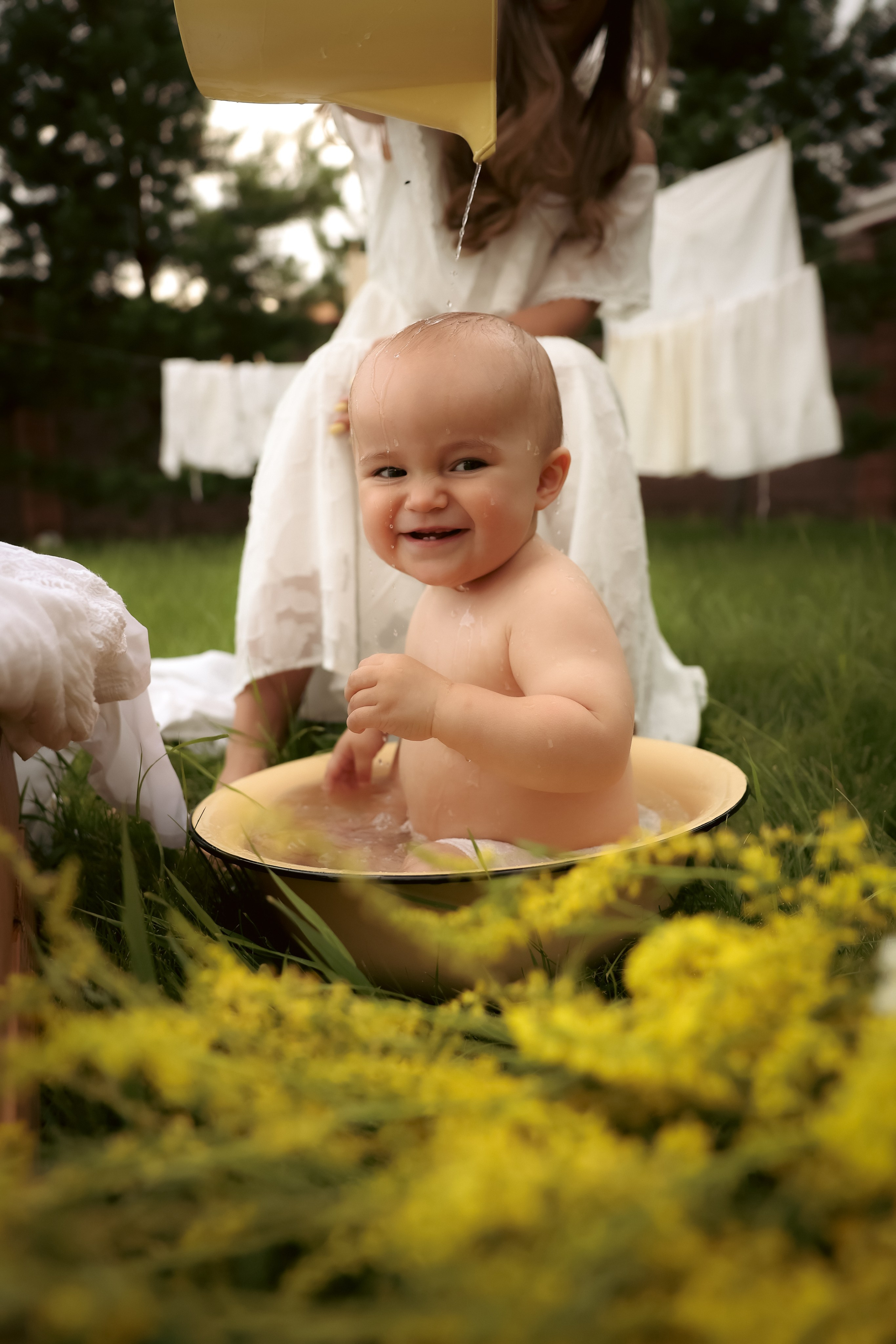 Большая стирка. Ваш семейный newborn и lifestyle фотограф в СПБ Наталья Журавлева
