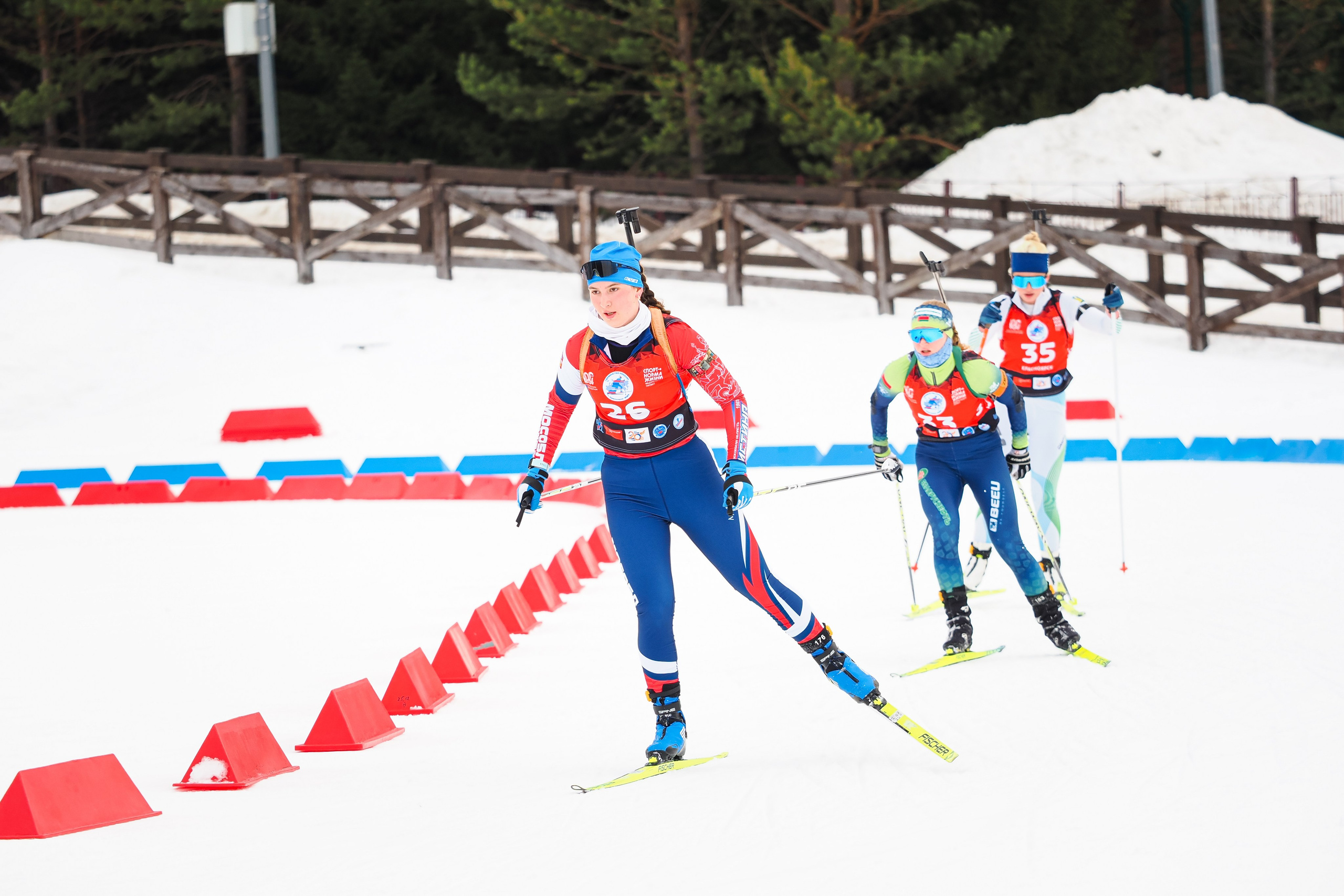 Биатлон / Первенство России. Репортажный фотограф Алексей Козьмин