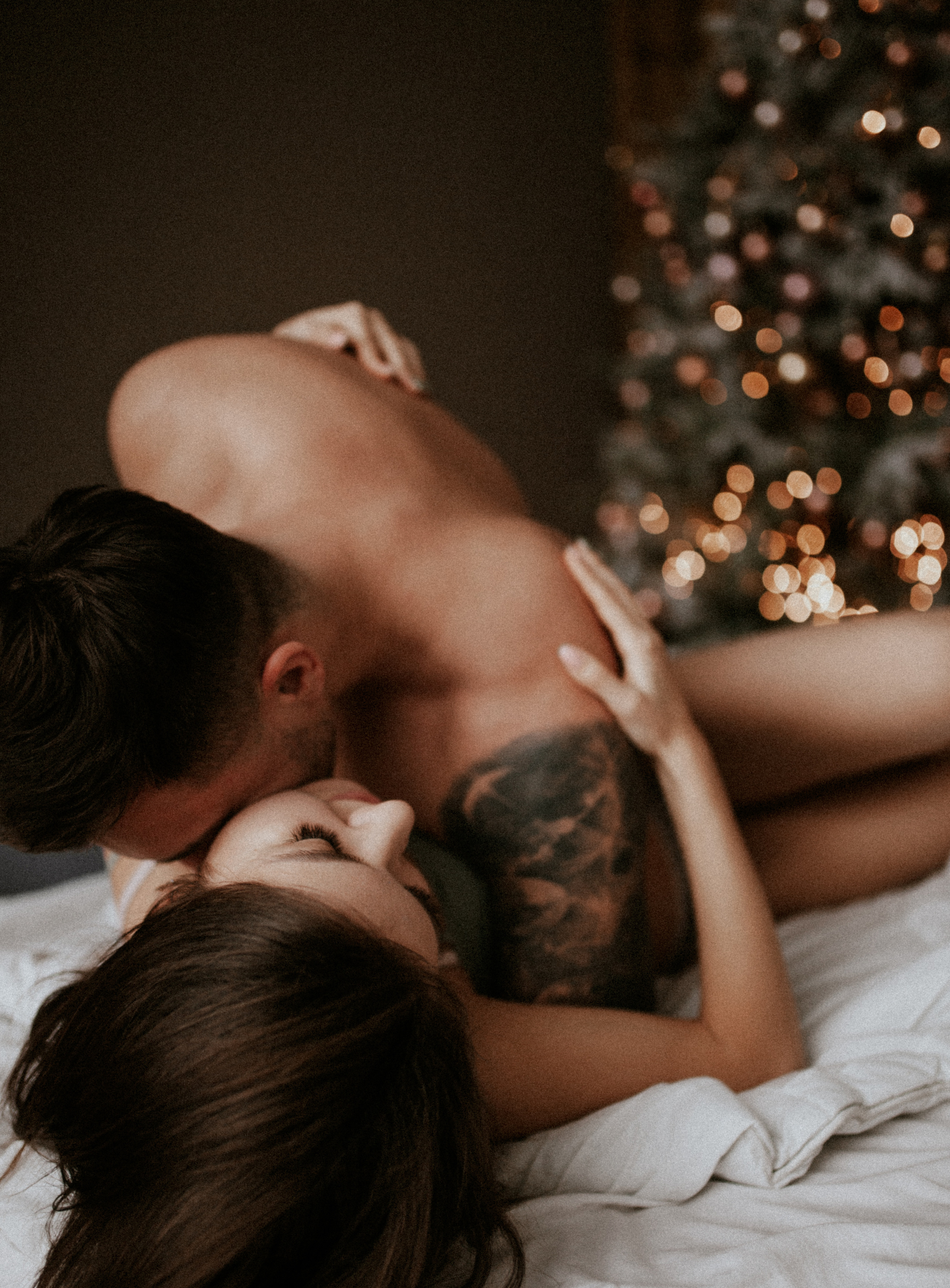 Максим, Настя, Котик и рождество. Фотограф Сургут | Лейсан