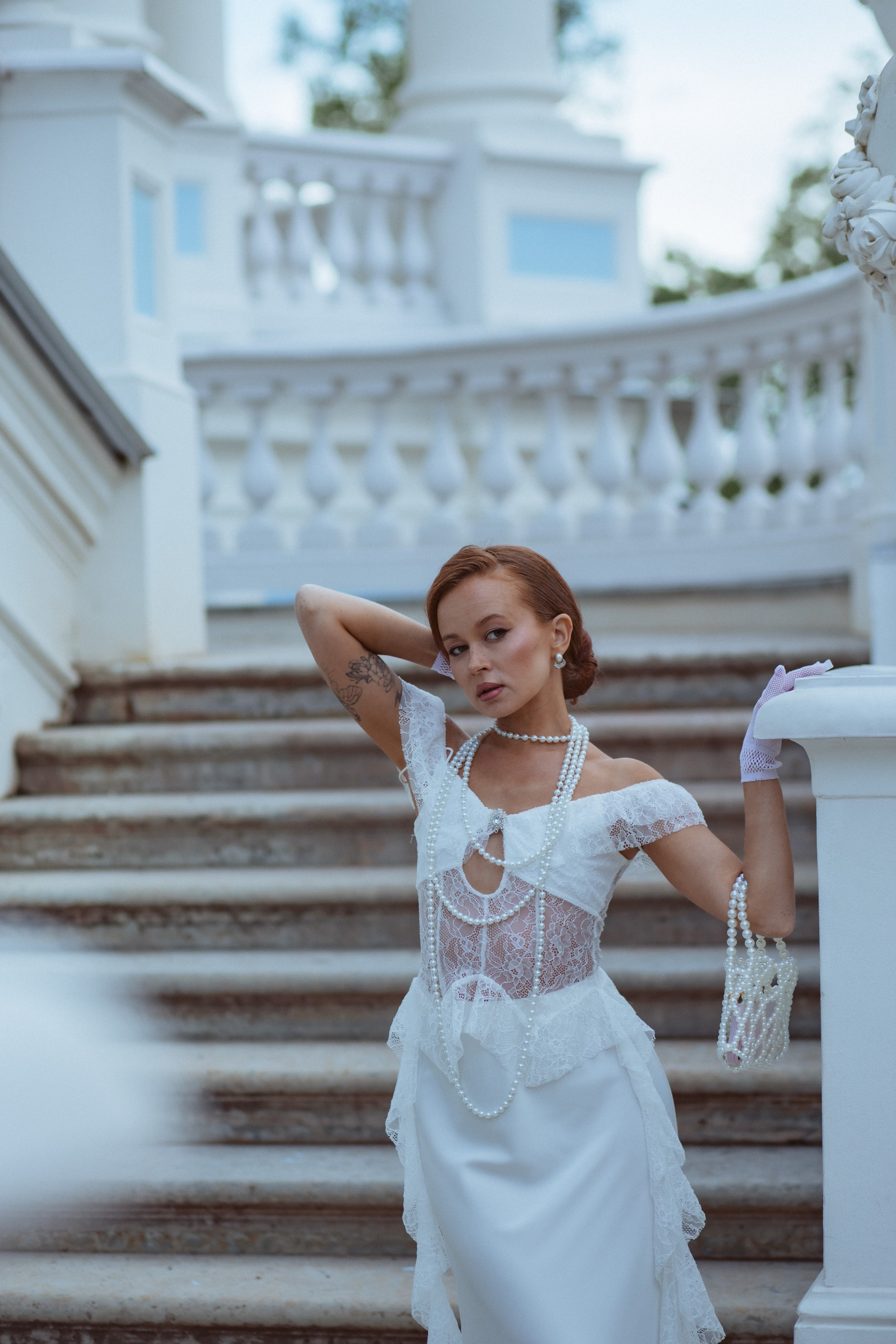 Фотосессия в парке летом Ораниенбаум