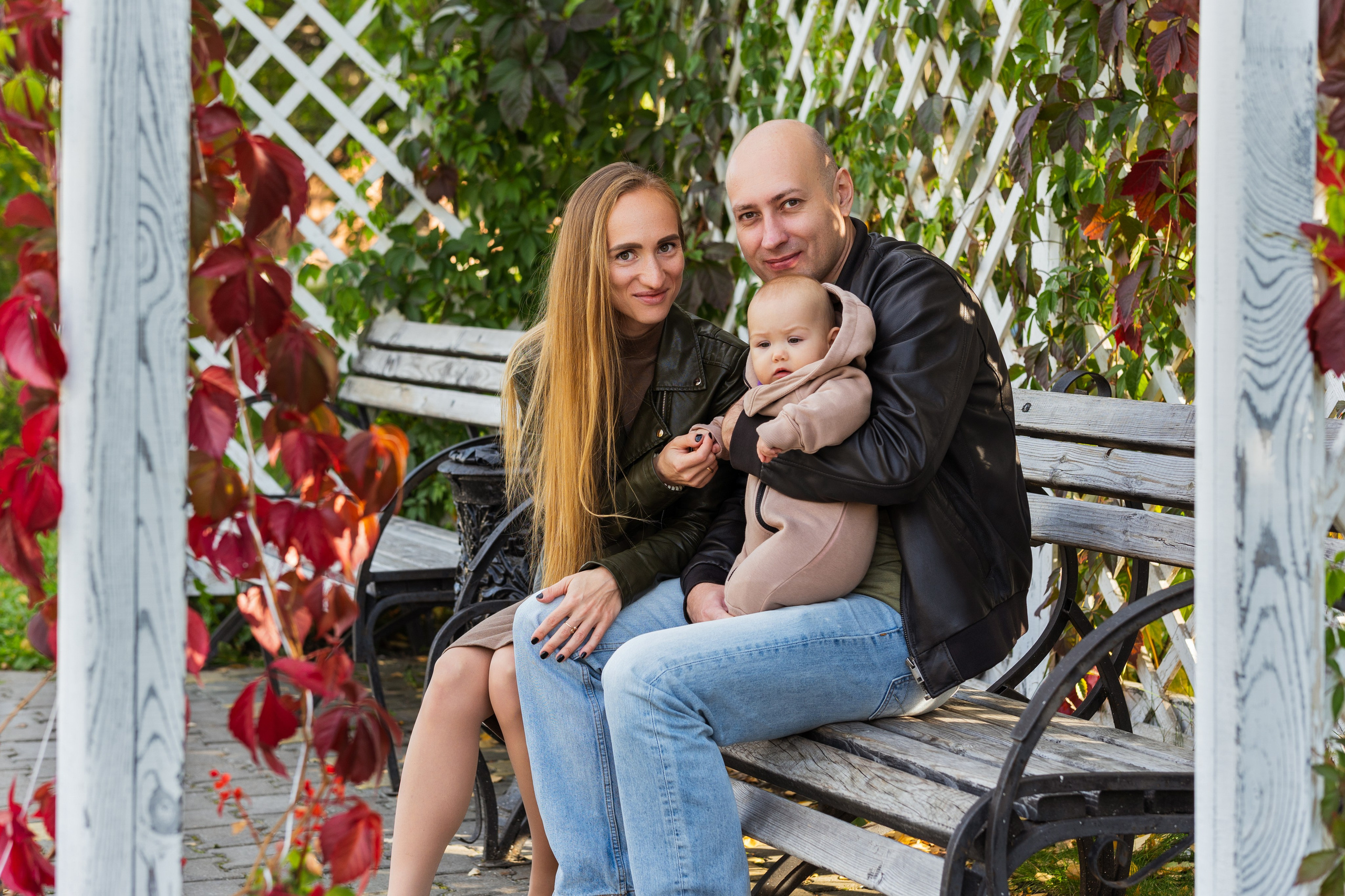 Ольга с семьёй. Портретный, репортажный и свадебный фотограф в Екатеринбурге Денис Южаков