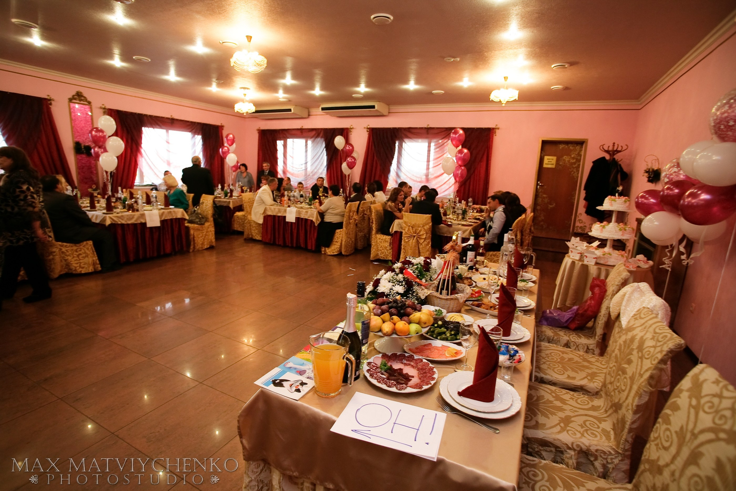 Банкет/Banquet. Максим Матвийченко и Виктория Басова профессионалы своего дела