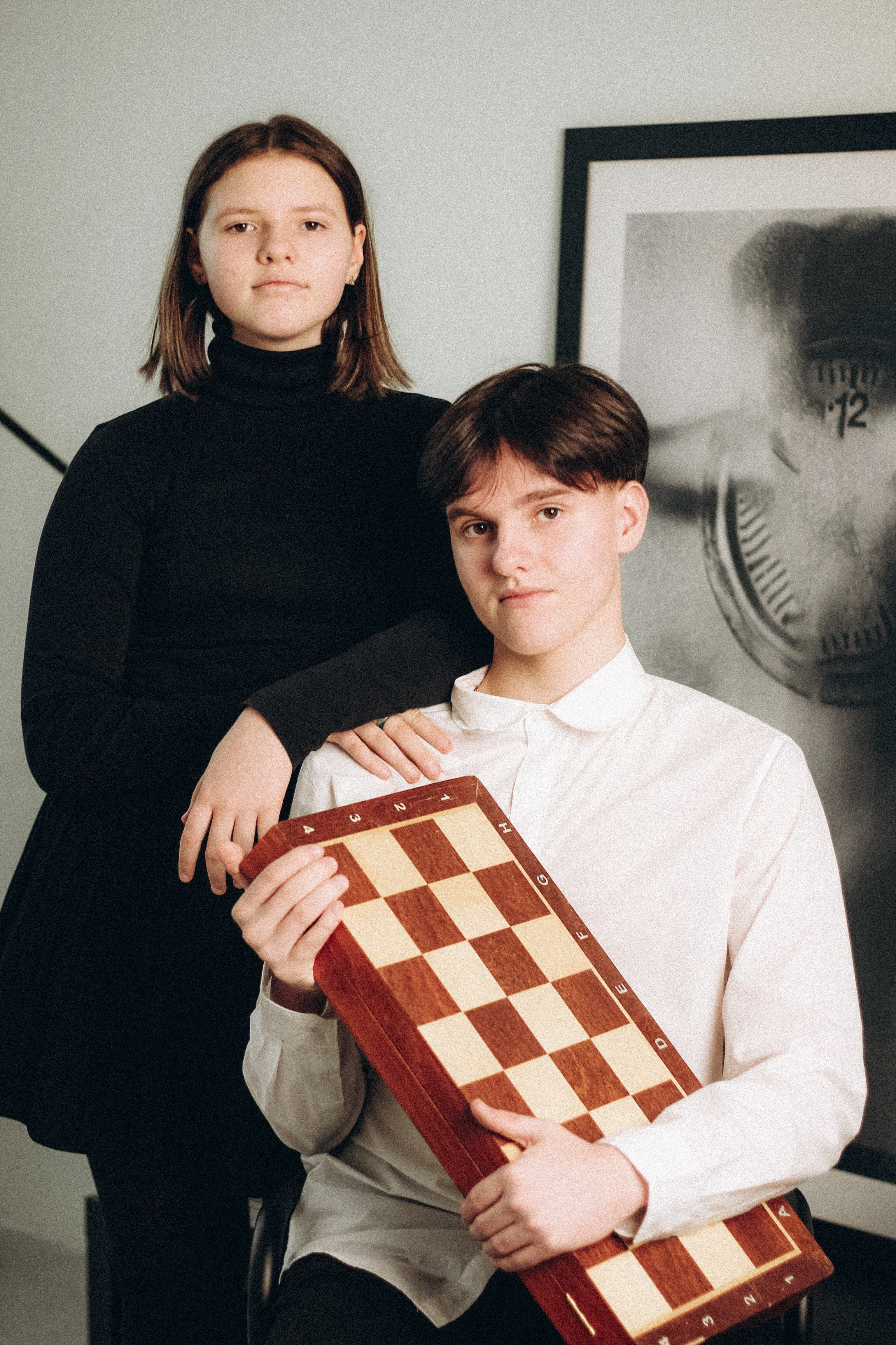 Шахматная партия — семейная фотосессия. Фотограф Юлия Попова — JP Creative — хранитель семейной хроники в Петербурге
