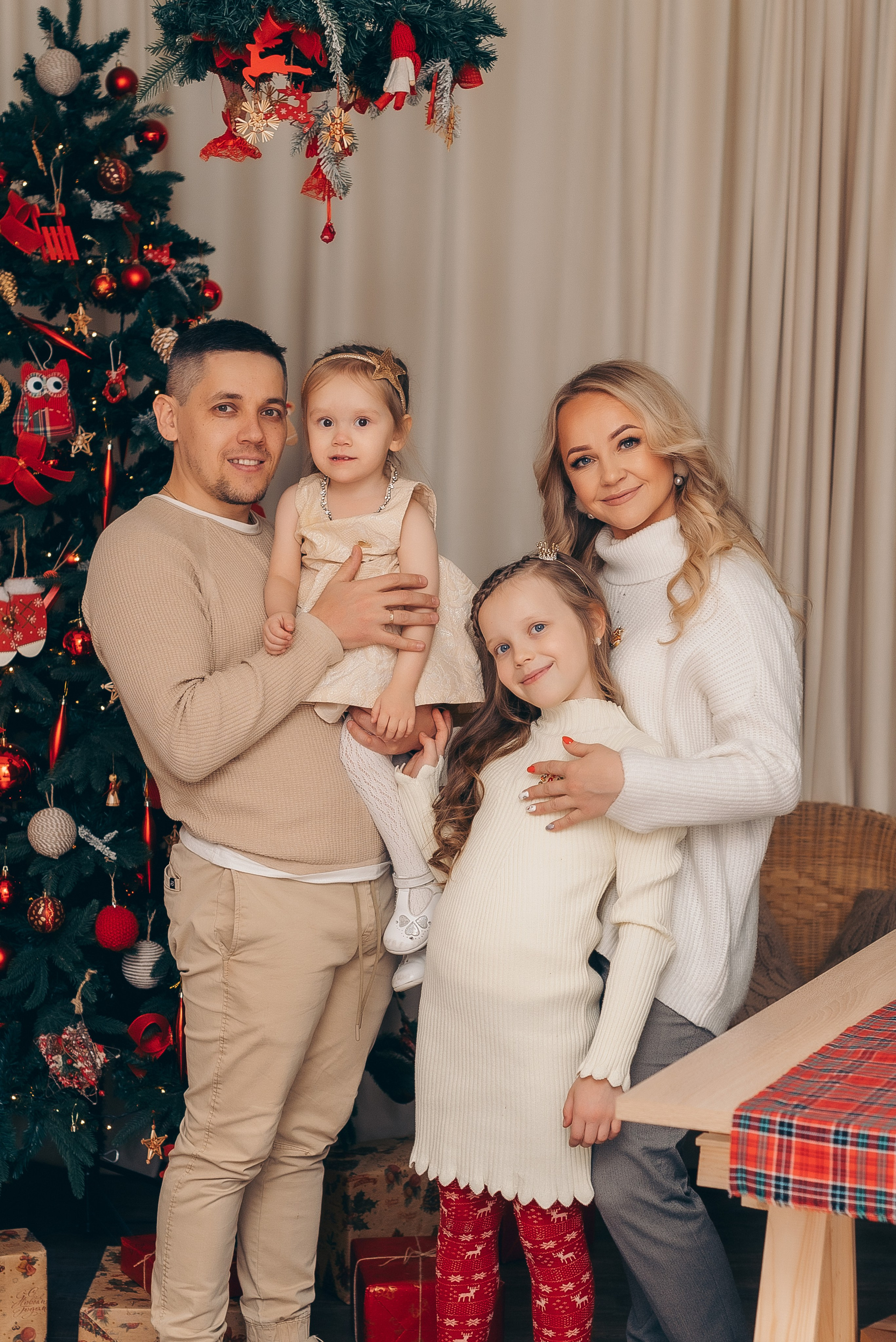 Новый год в студии. Фотографы Ивановы Краснодарский край