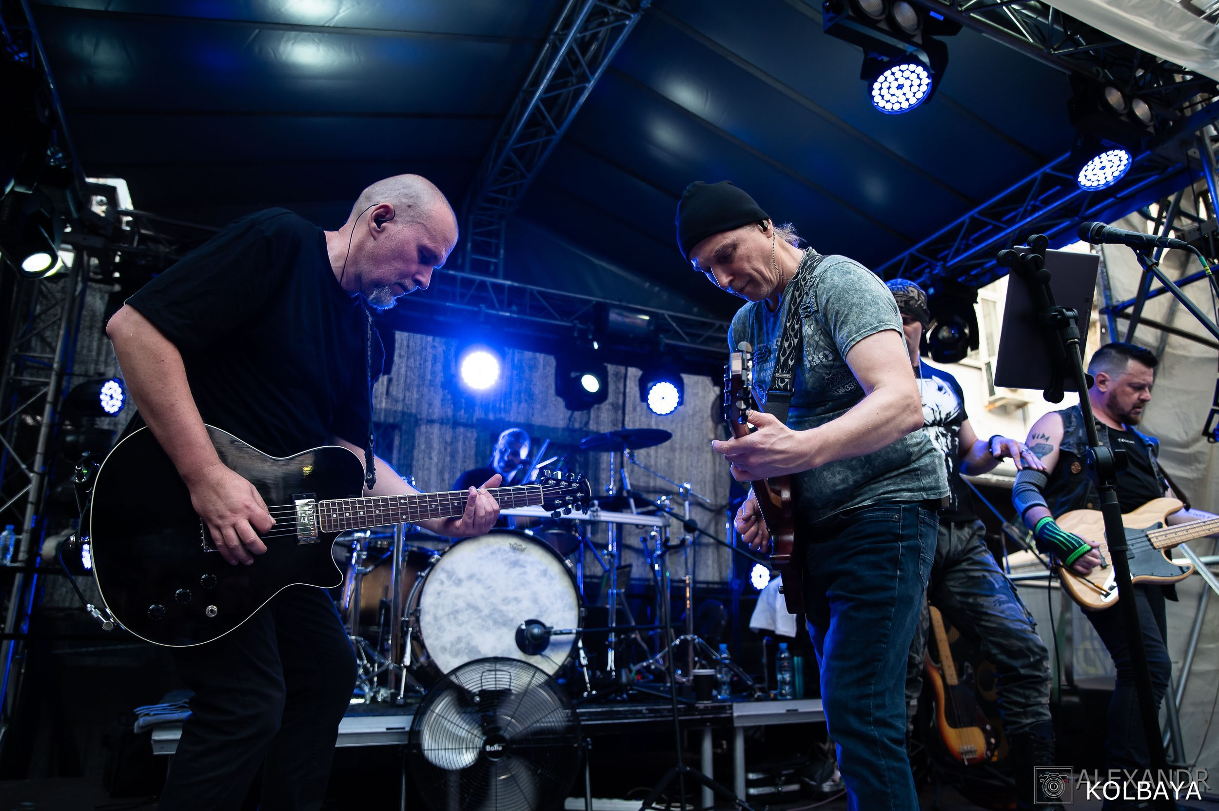 Фоторепортаж с мэшап концерта группы Черный Обелиск 4 июля 2024 года. Концертный и театральный репортажный фотограф в Москве Александр Колбая