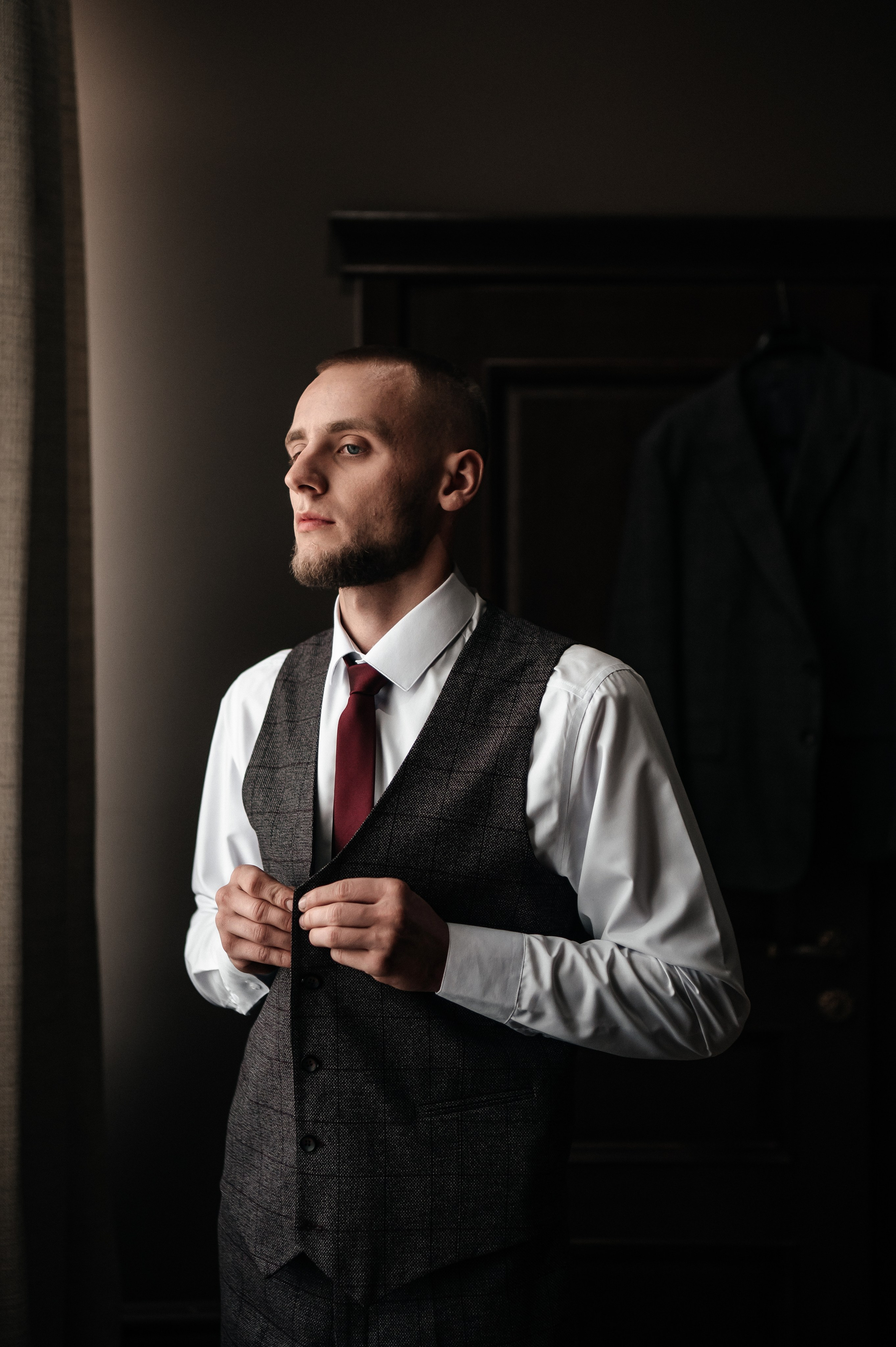 Максим и Наталья. Сборы, прогулка. Фотограф Екатерина Бочарникова