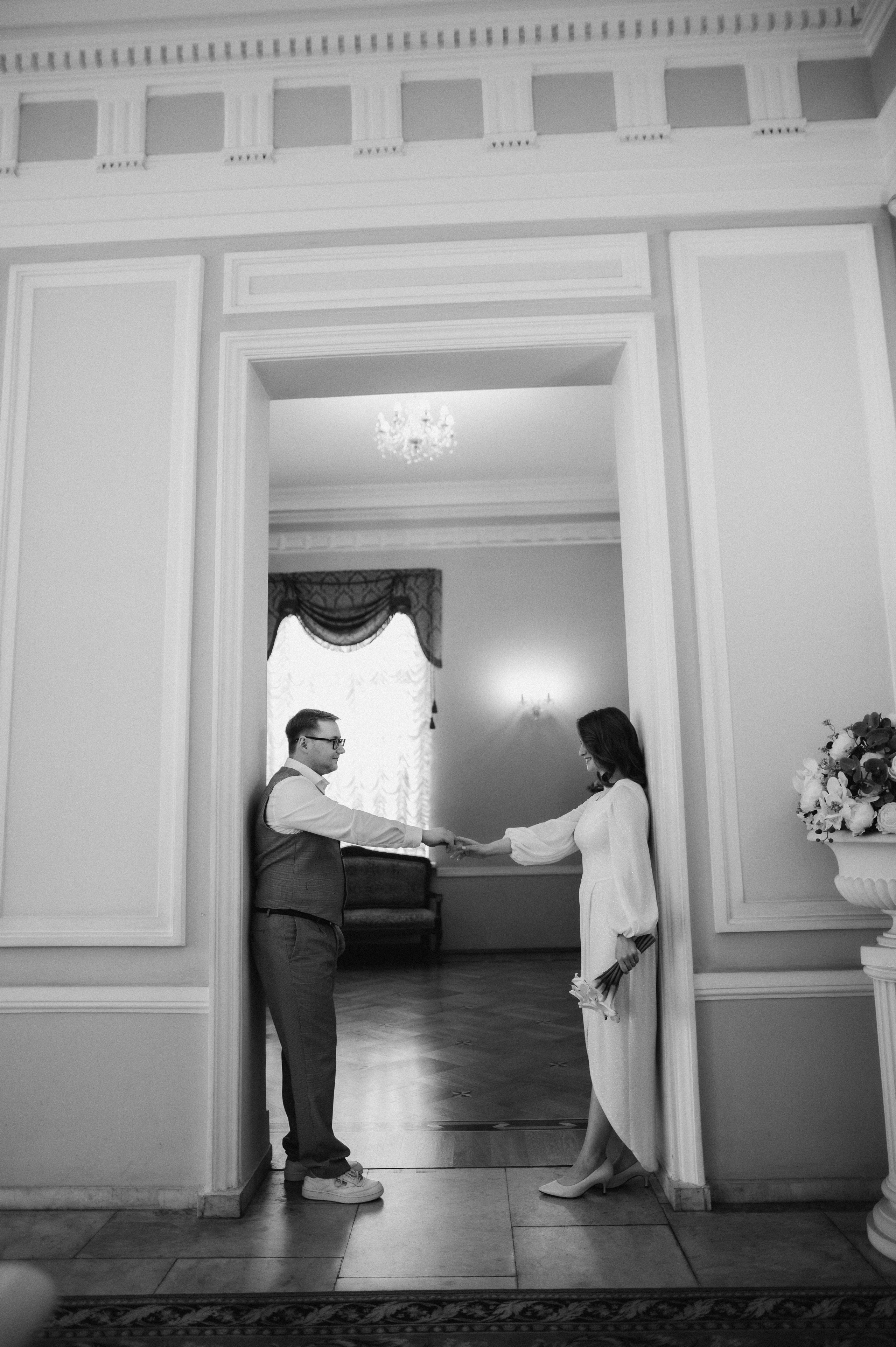 Загс+Оранжерея (камерная свадьба). Фотограф ПИТЕР СПБ Надежда Баранова