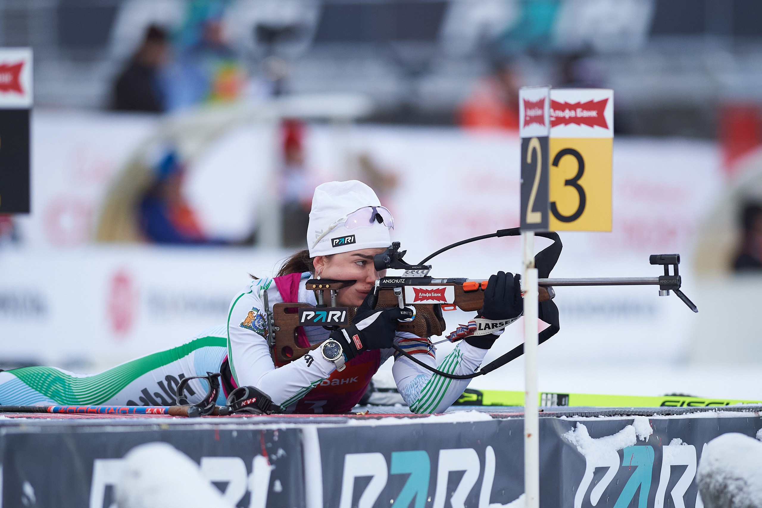 Биатлон. Чемпионат России — 2024/2025, 3-й этап, Ижевск. Ижевская винтовка. Спортивный репортажный фотограф в Ижевске Сергей Мерзляков