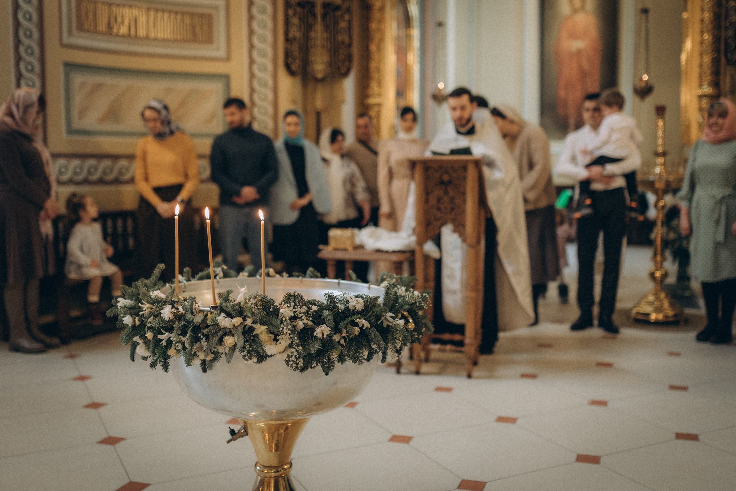 Крещение Анютки. Семейный фотограф и фотограф на роды в Ростове-на-Дону Мухина Виктория