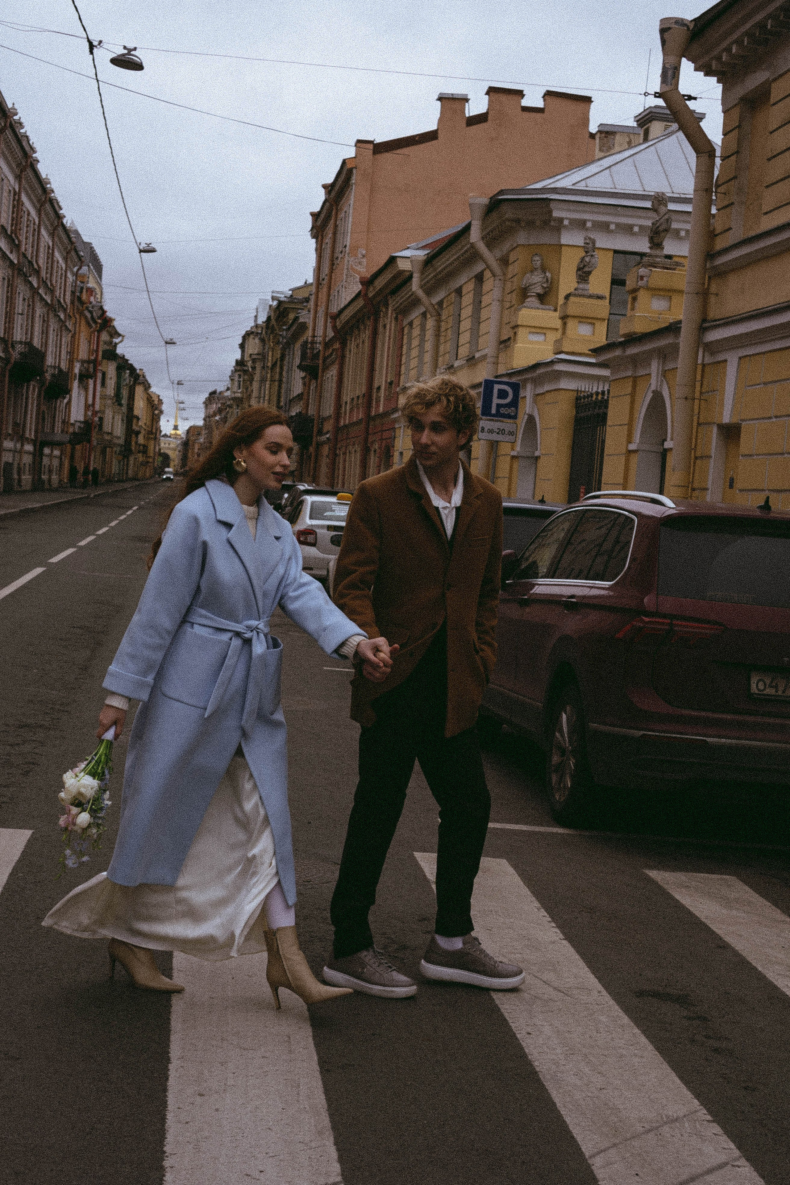 СВАДЕБНАЯ ПРОГУЛКА ПО ПЕТРОГРАДКЕ ВЕСНОЙ (ФОТОСЕССИИЯ ПАРЫ СВАДЕБНАЯ). Профессиональный фотограф, Санкт-Петербург — Виктория Богомолова