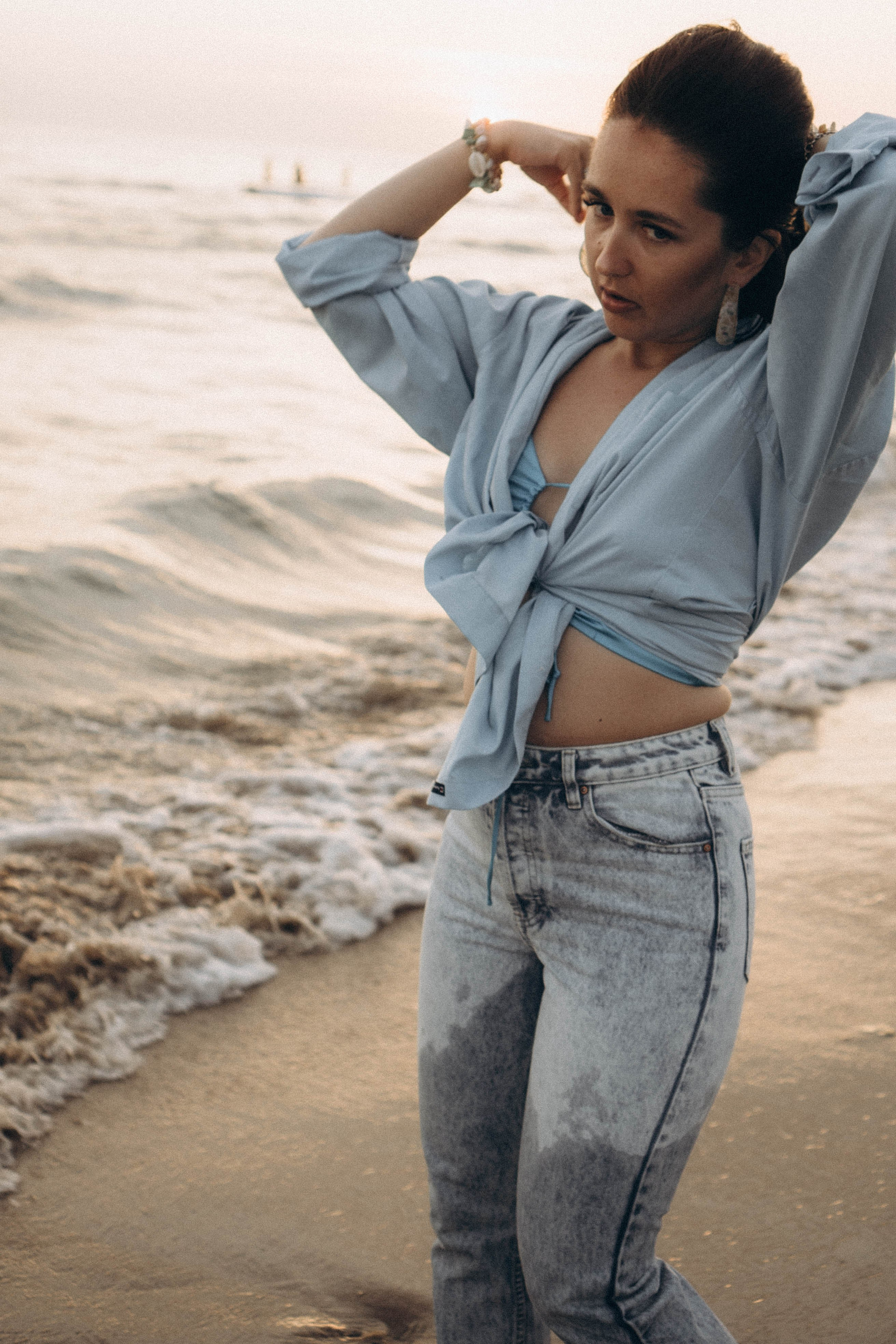 Июльский вечер на берегу черного моря. Профессиональный фотограф, Санкт-Петербург — Виктория Богомолова