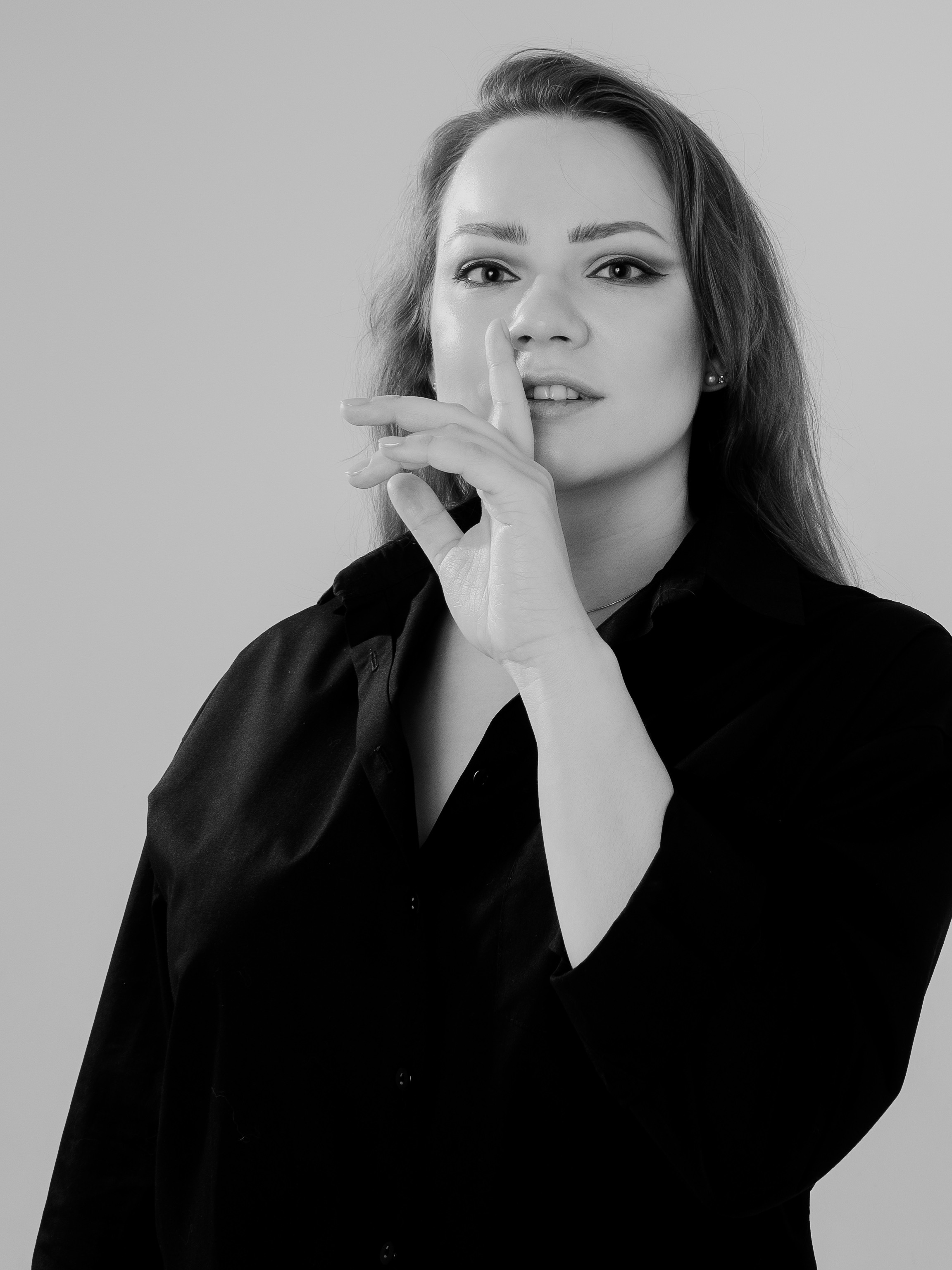 Творческая фотосессия в студии. Маруся Машкова • Фотограф в Москве