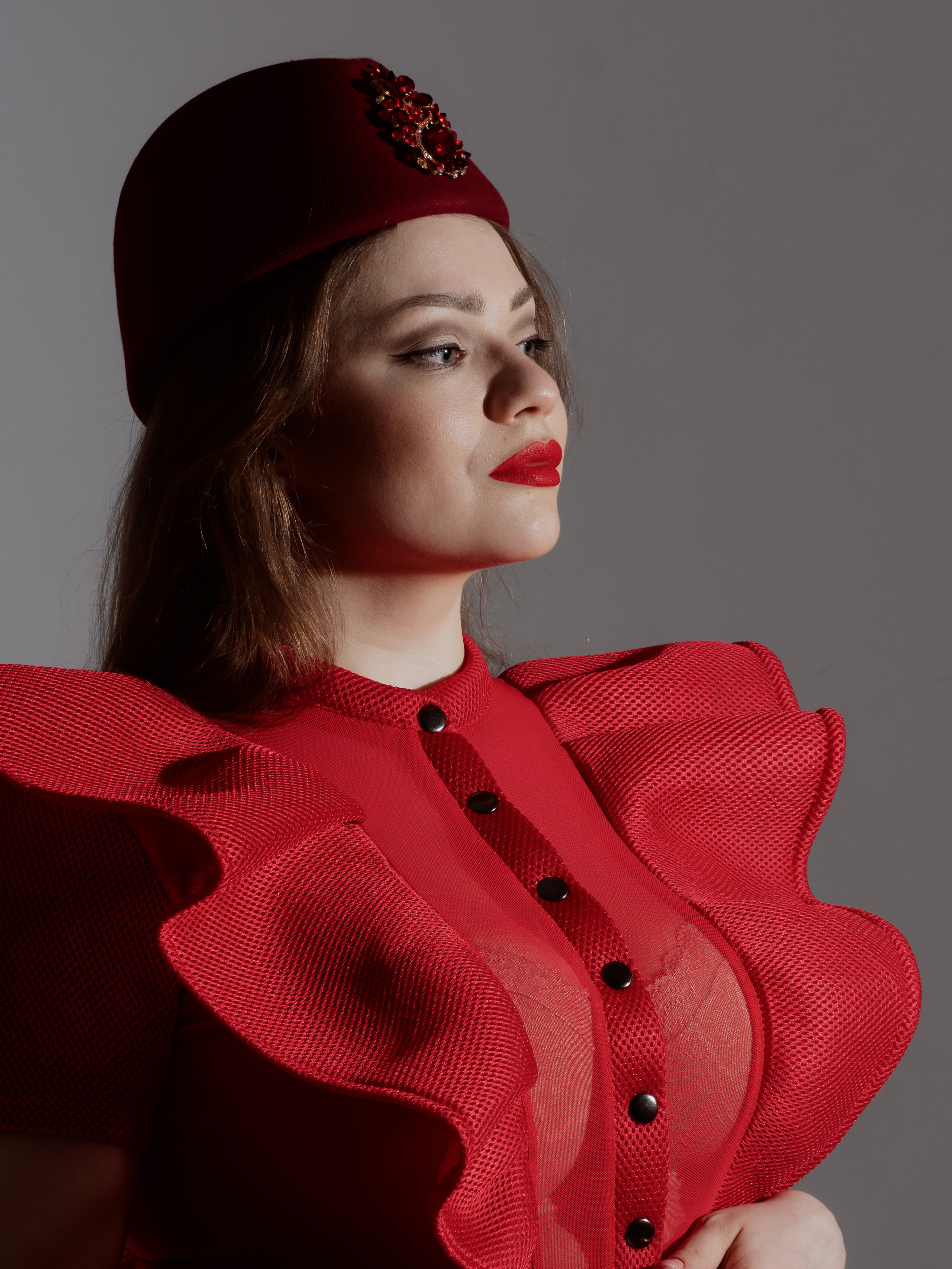 Творческая фотосессия в студии. Маруся Машкова • Фотограф в Москве