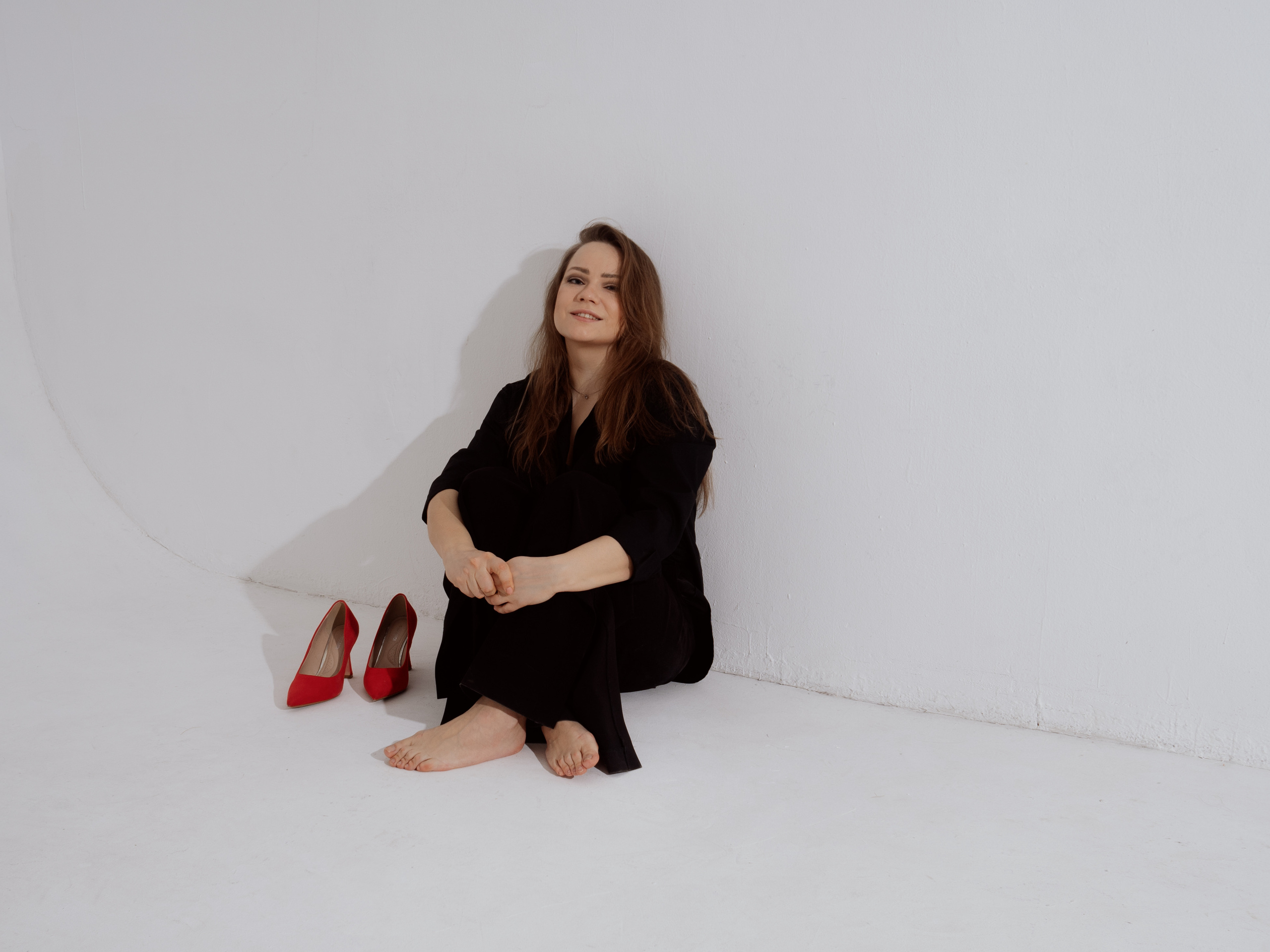 Творческая фотосессия в студии. Маруся Машкова • Фотограф в Москве